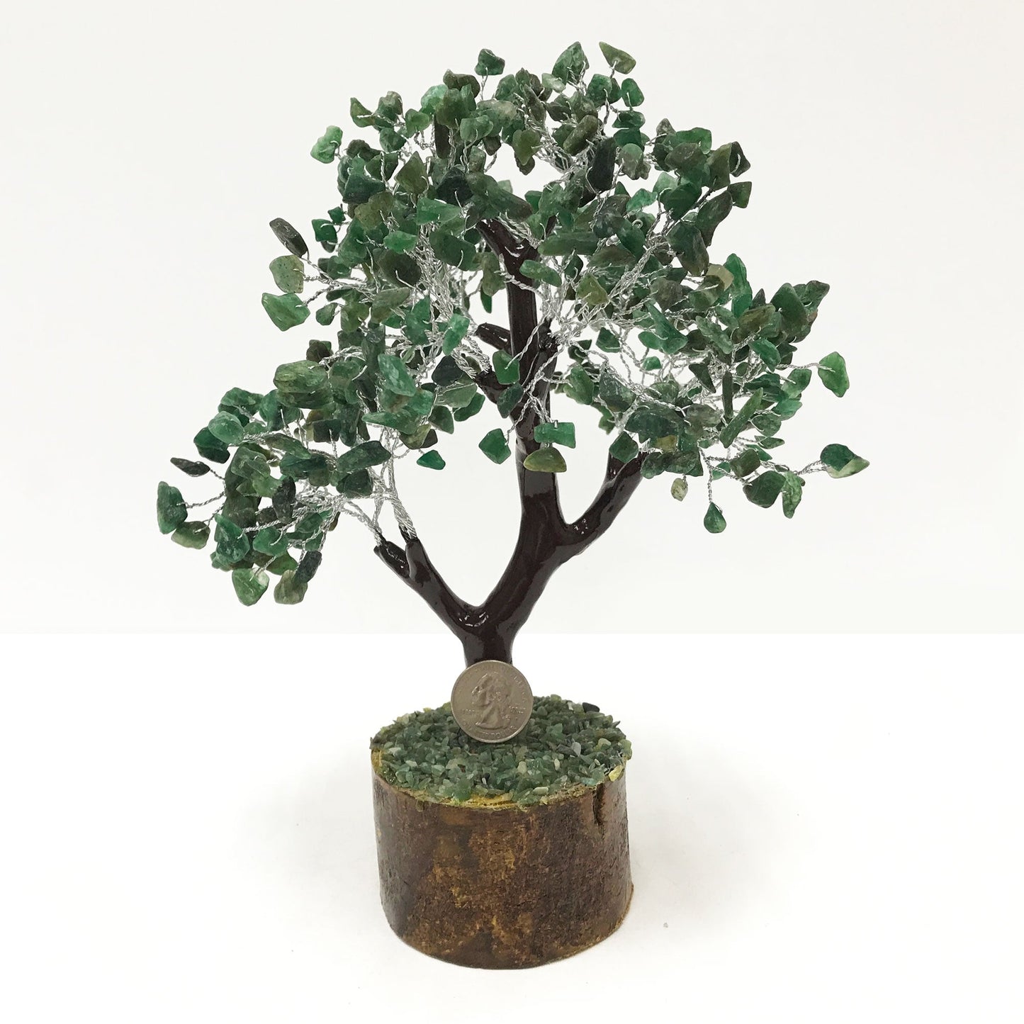 Natural Aventurine Crystal Gemstone Tree Home Decor - Gem Avenue