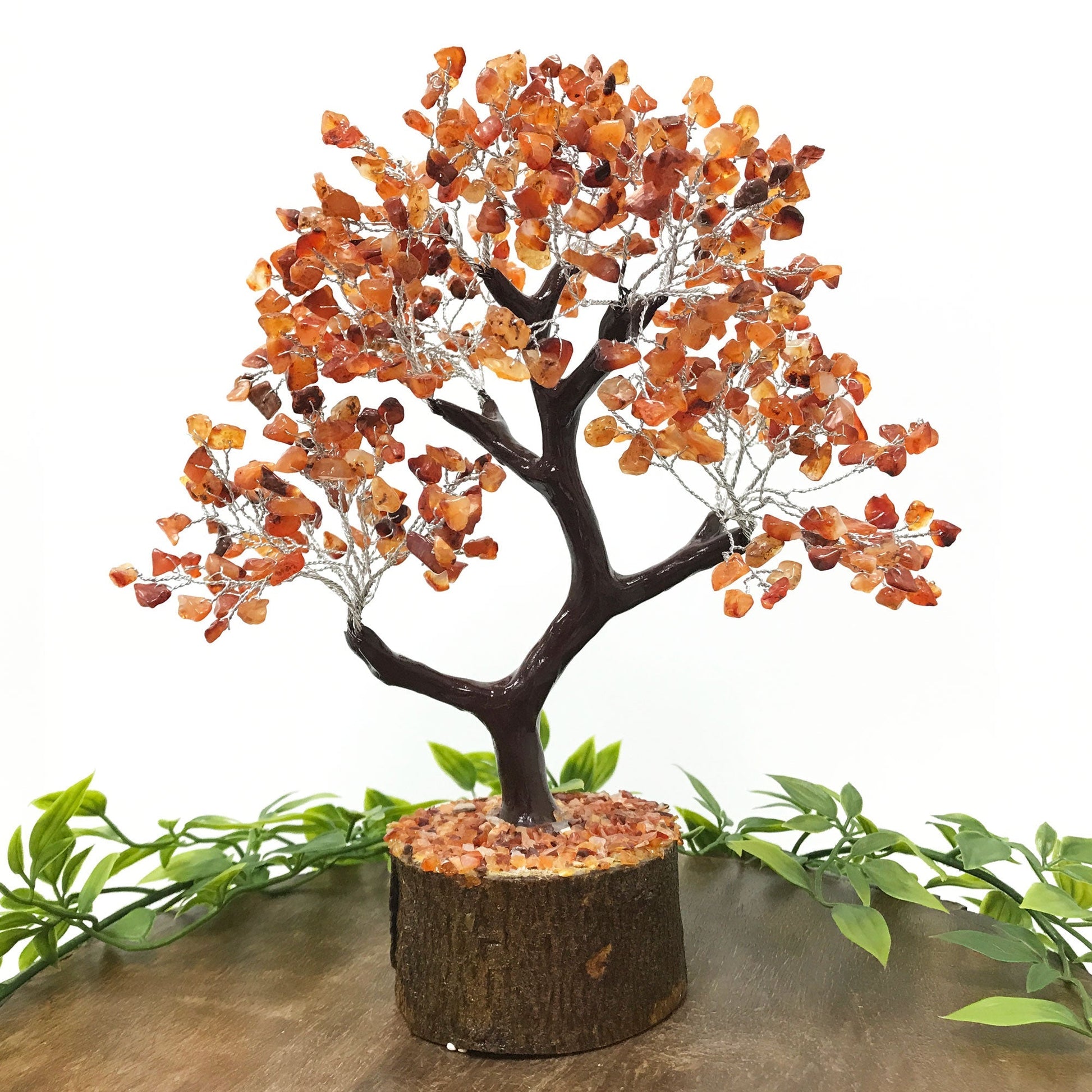Natural Carnelian Crystal Gemstone Tree Home Decor - Gem Avenue
