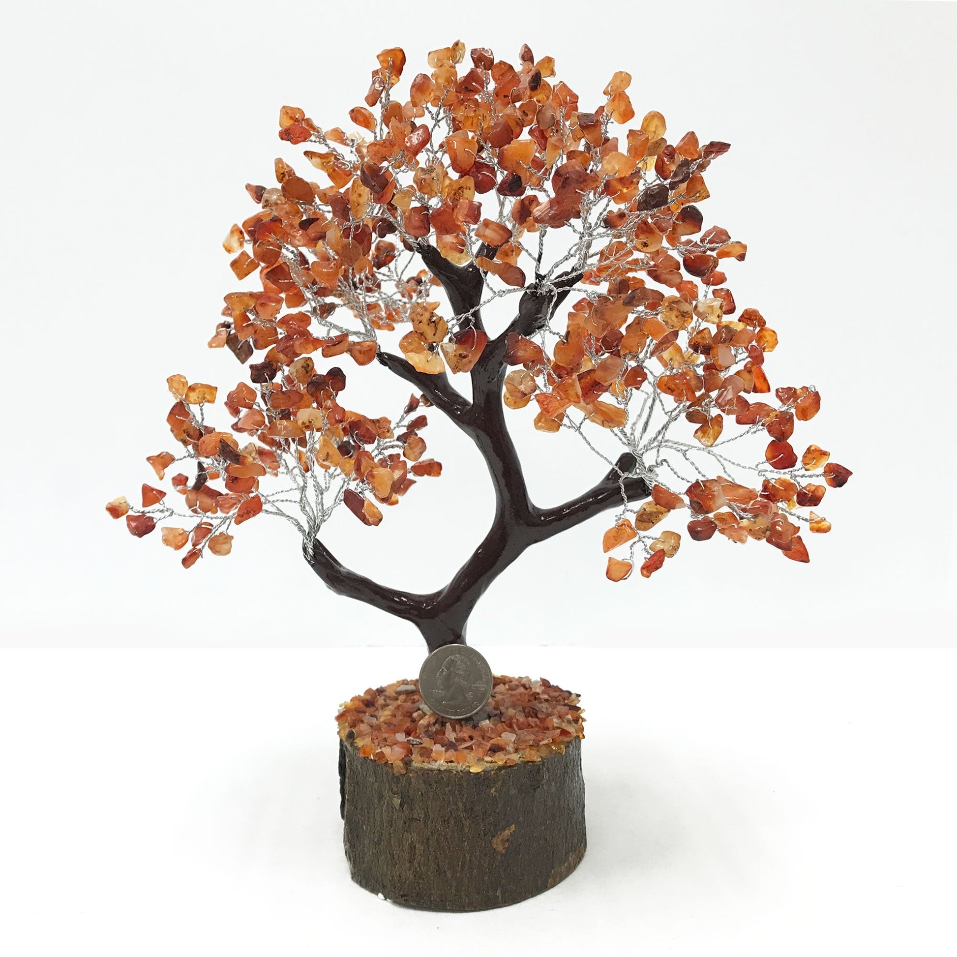Natural Carnelian Crystal Gemstone Tree Home Decor - Gem Avenue