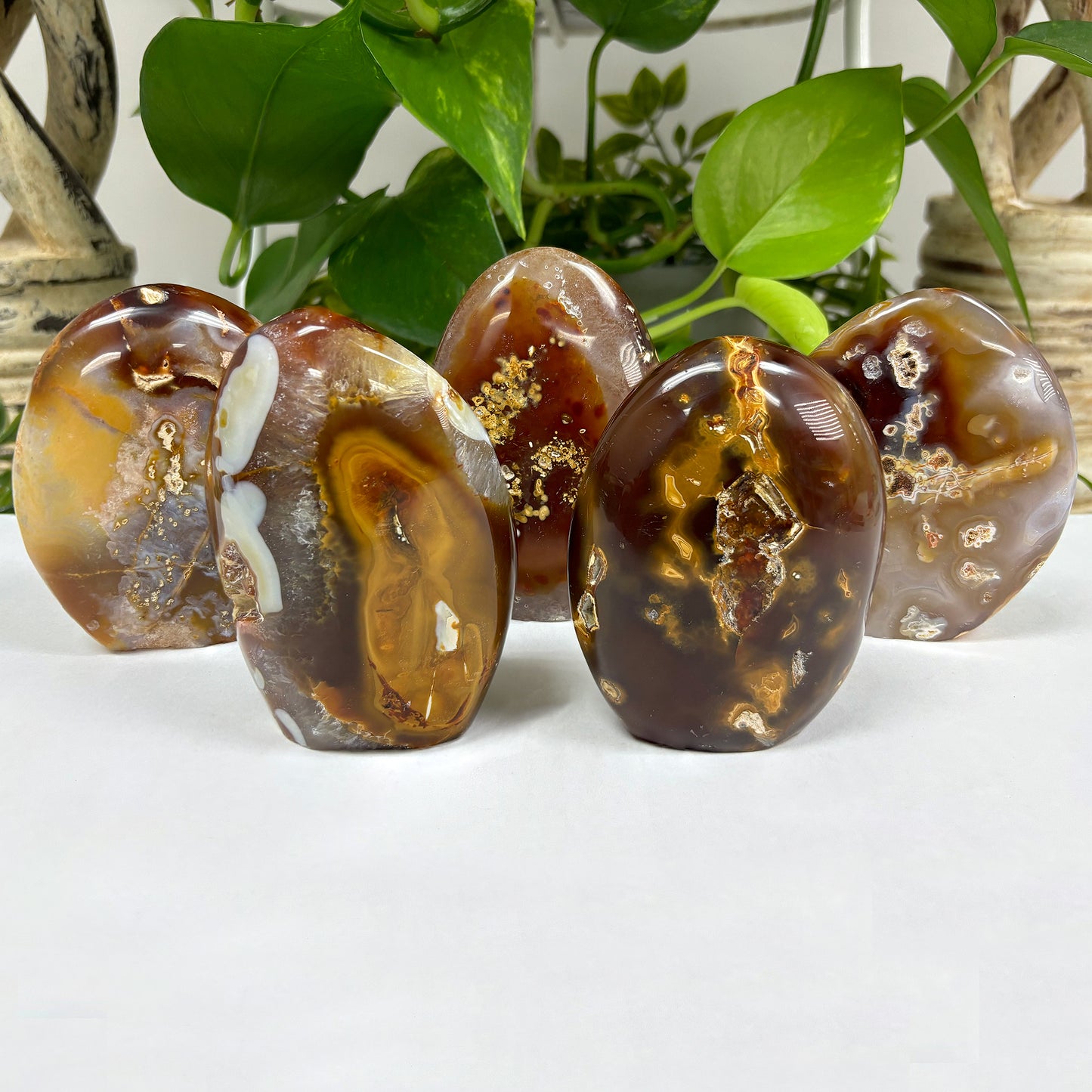 Carnelian Crystal Gemstone Freeform Rock - Gem Avenue