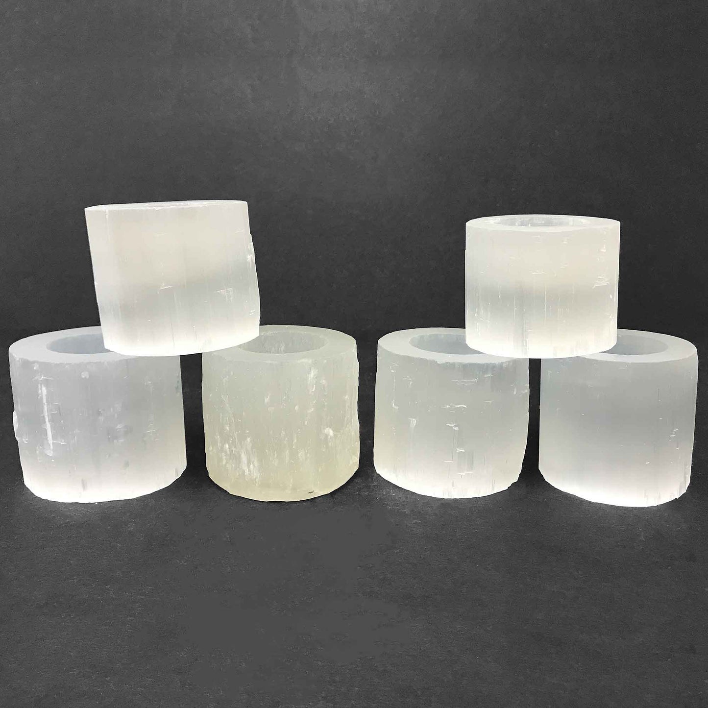 Selenite Candle Holders Wholesale - Gem Avenue