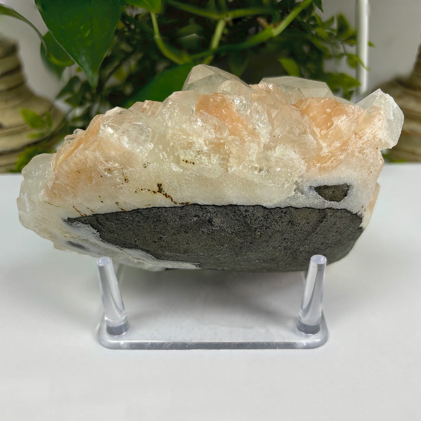 Natural Apophyllite & Heulandite Raw Crystal Specimen Ideal for Collectors, Meditation & Decorative Display