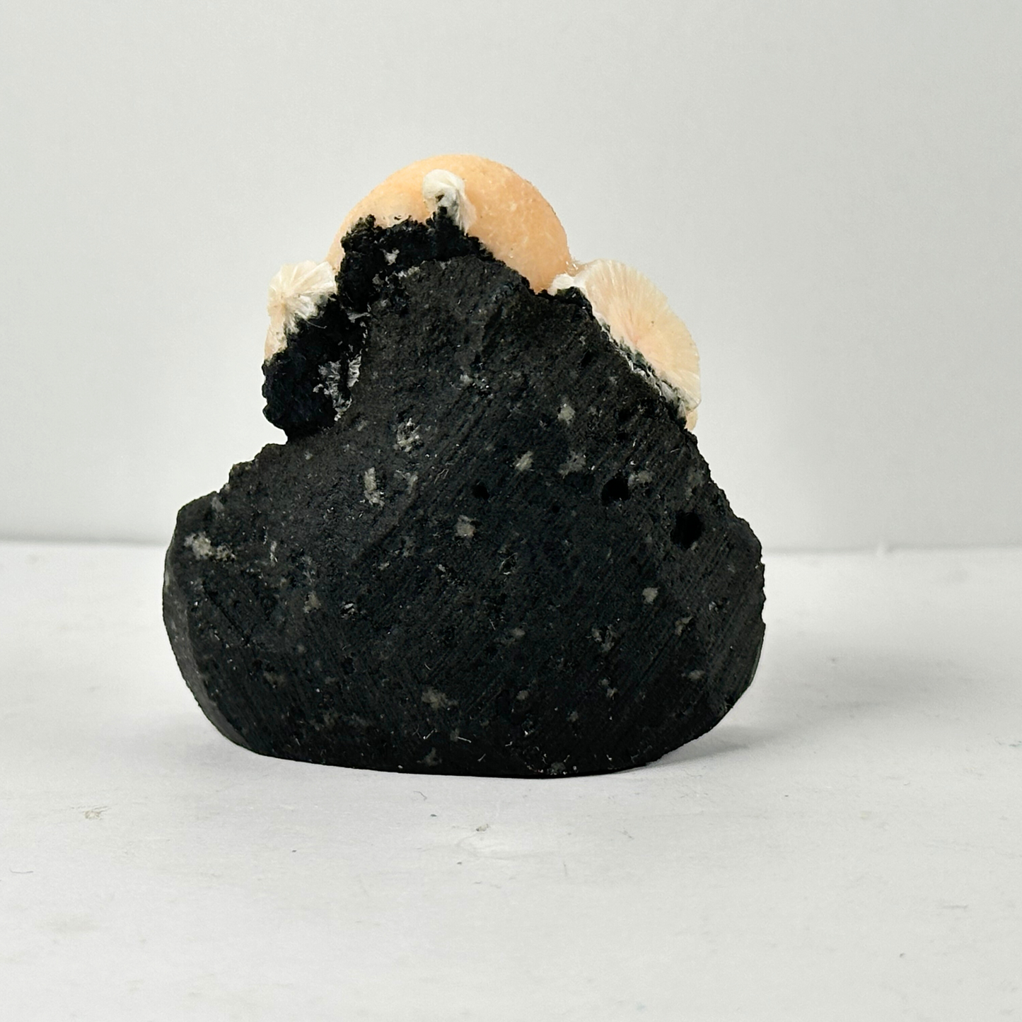 Thomsonite and Mesolite Mineral Specimen – Natural Zeolite Crystal Formation From India - RMI754