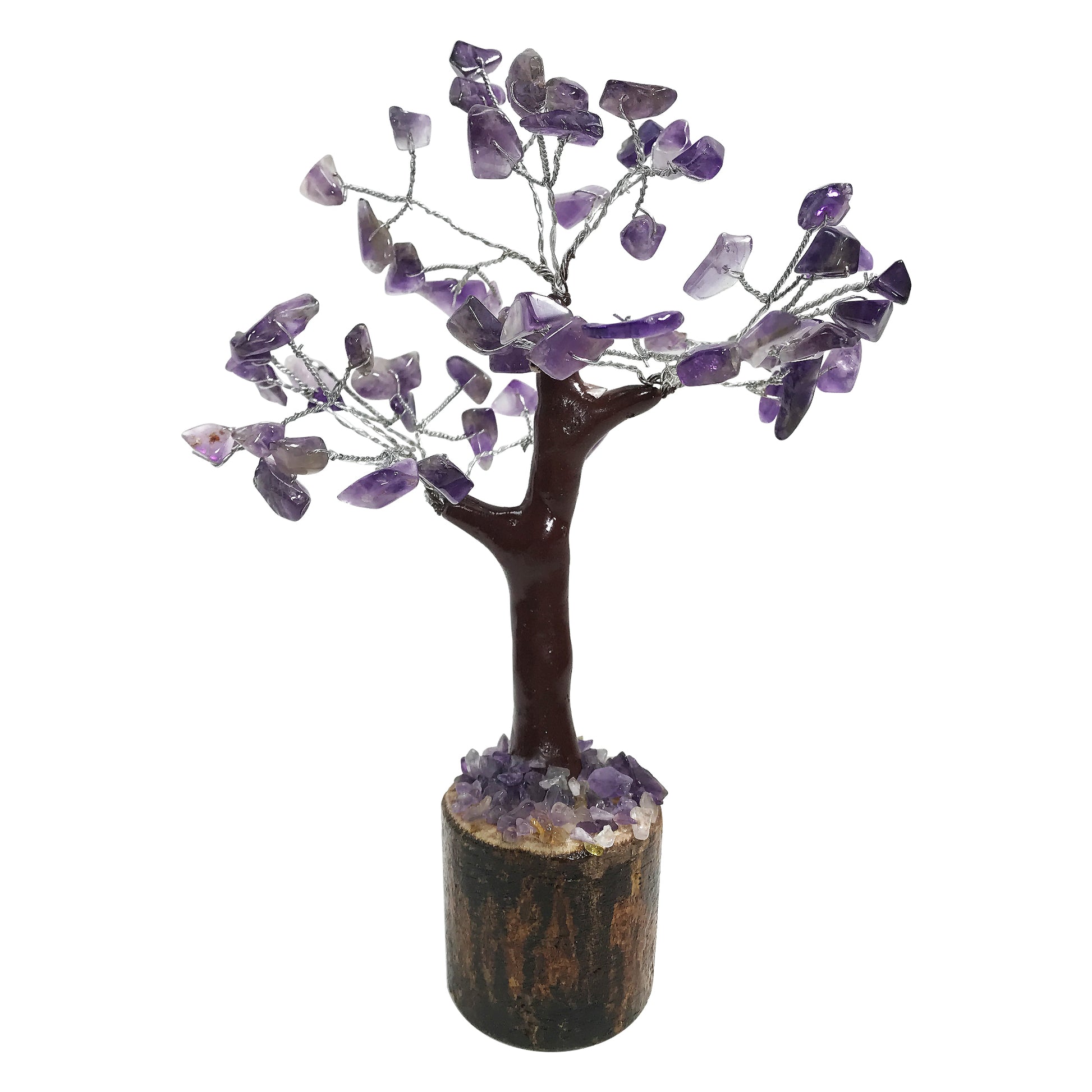Natural Amethyst Crystal Gemstone Tree Home Decor - Gem Avenue
