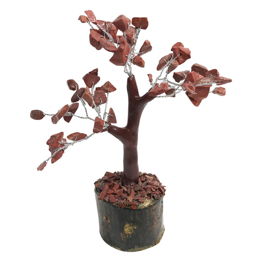 Natural Red Jasper Crystal Gemstone Tree Home Decor - Gem Avenue