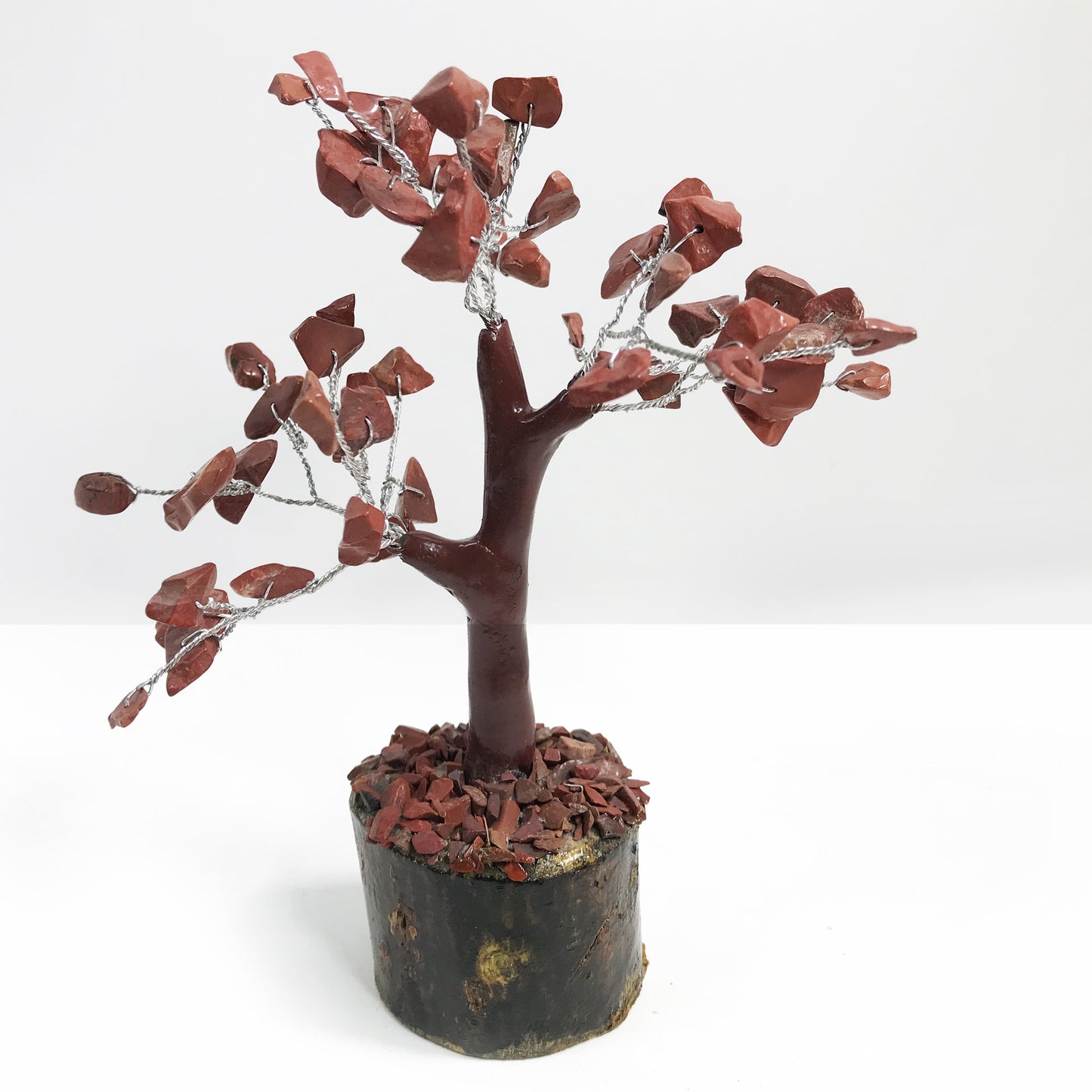 Natural Red Jasper Crystal Gemstone Tree Home Decor - Gem Avenue