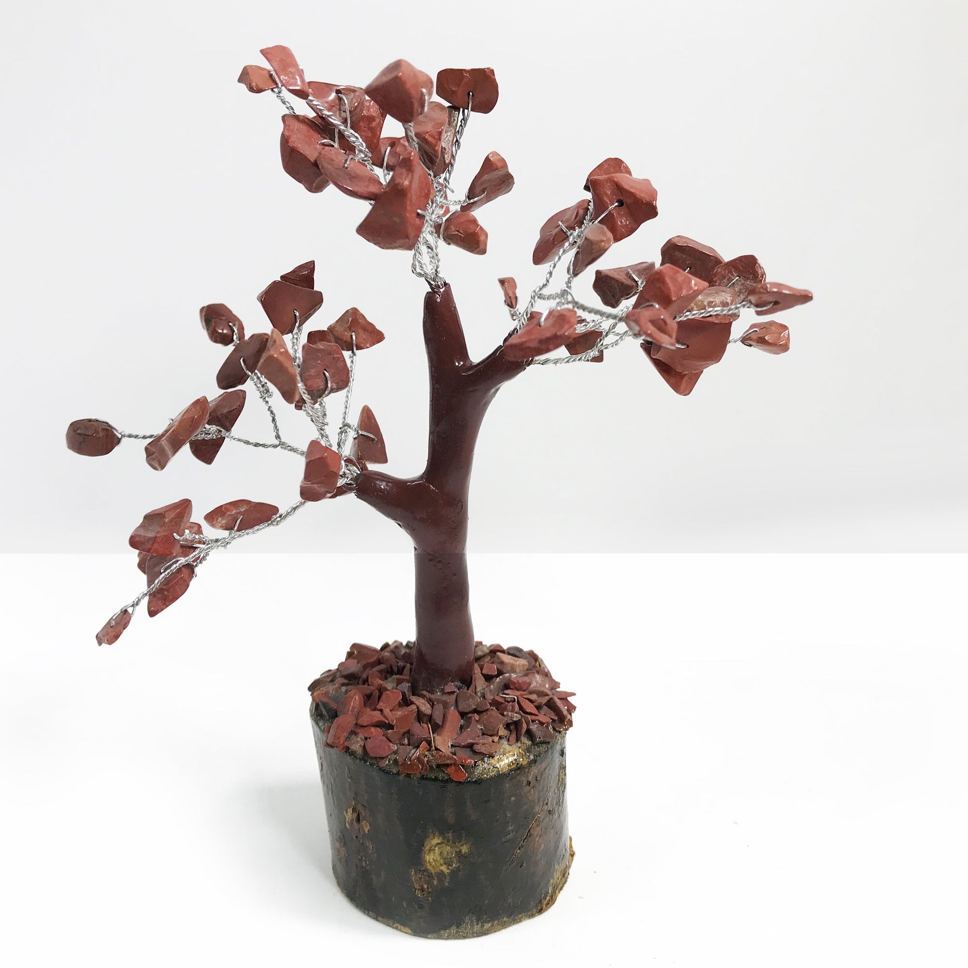 Natural Red Jasper Crystal Gemstone Tree Home Decor - Gem Avenue