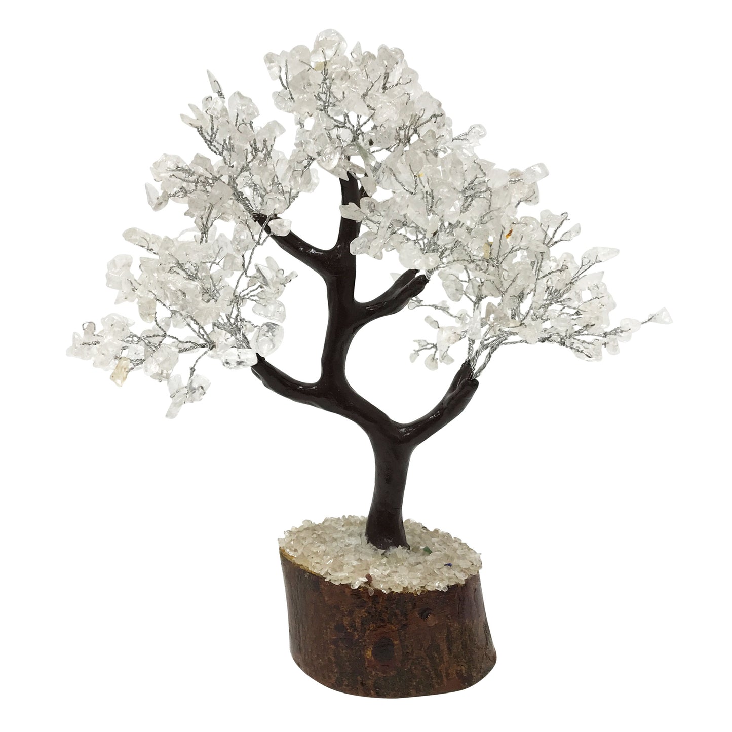 Natural Clear Quartz Crystal Gemstone Tree Home Decor - Gem Avenue