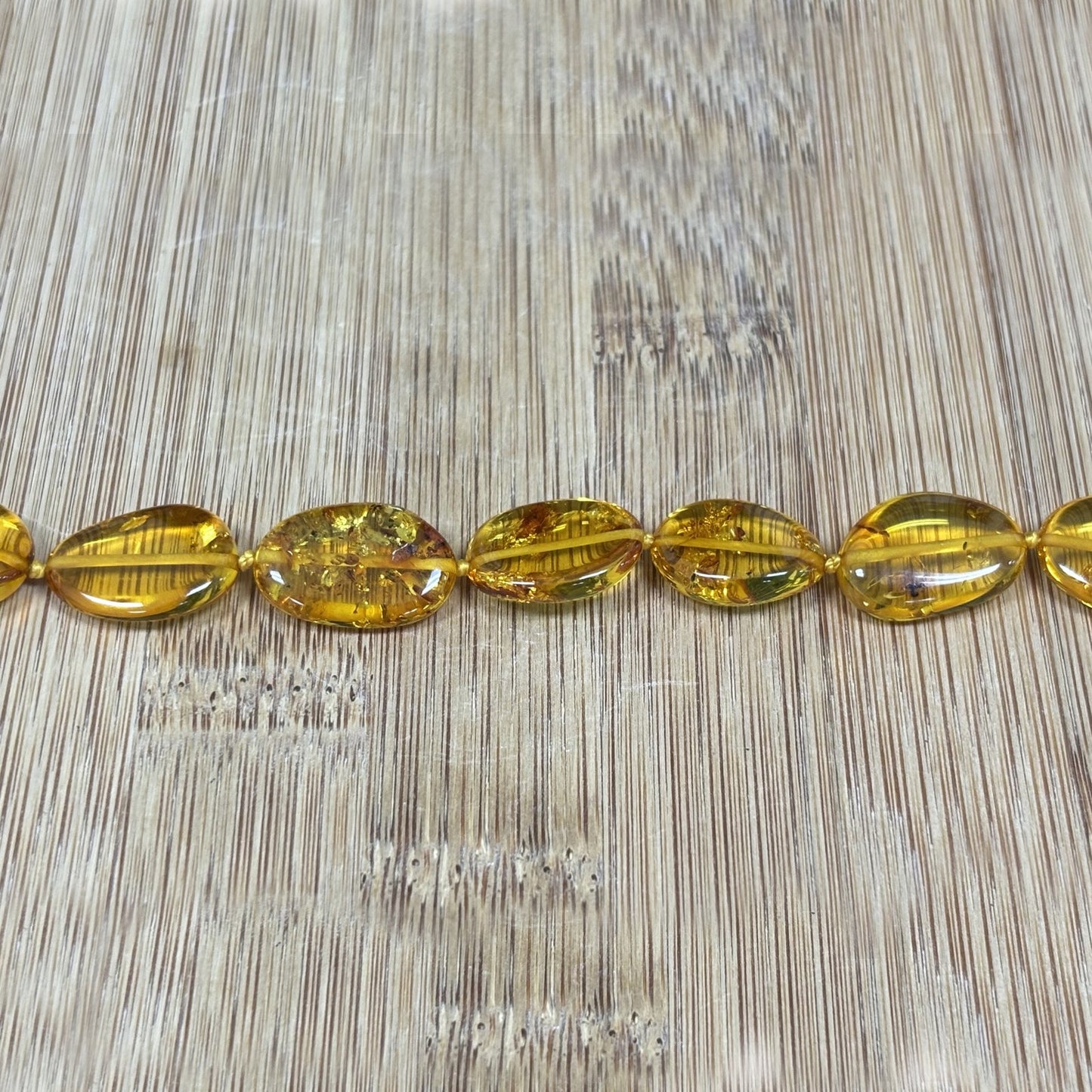 Natural Amber Beads Necklace - Gem Avenue