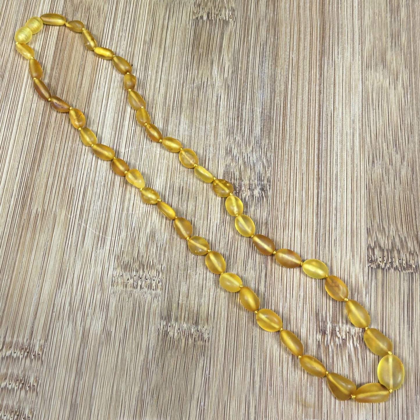Natural Baltic Amber Beads Necklace -Gem Avenue