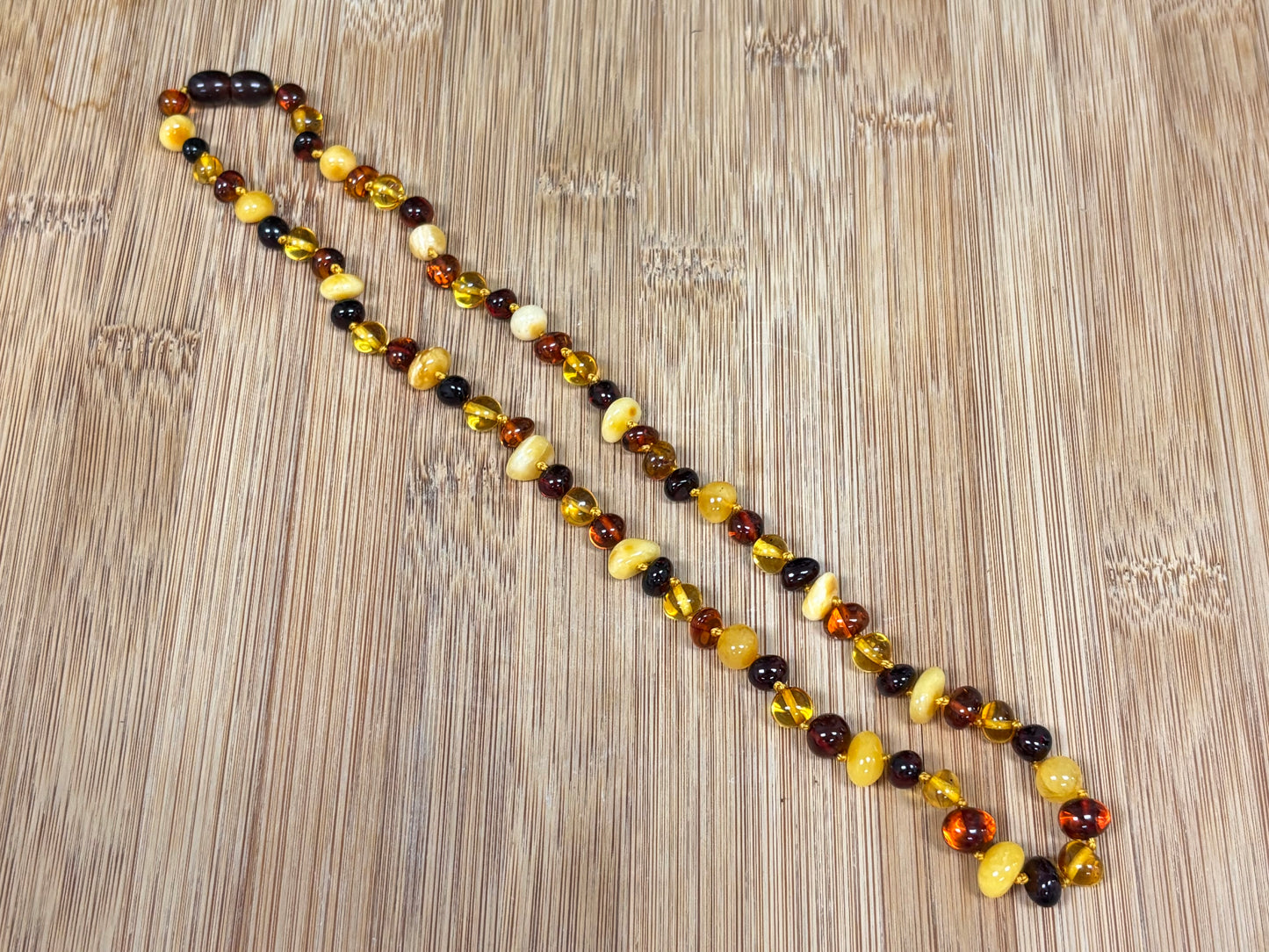 Amber Beads Necklace - Gem Avenue