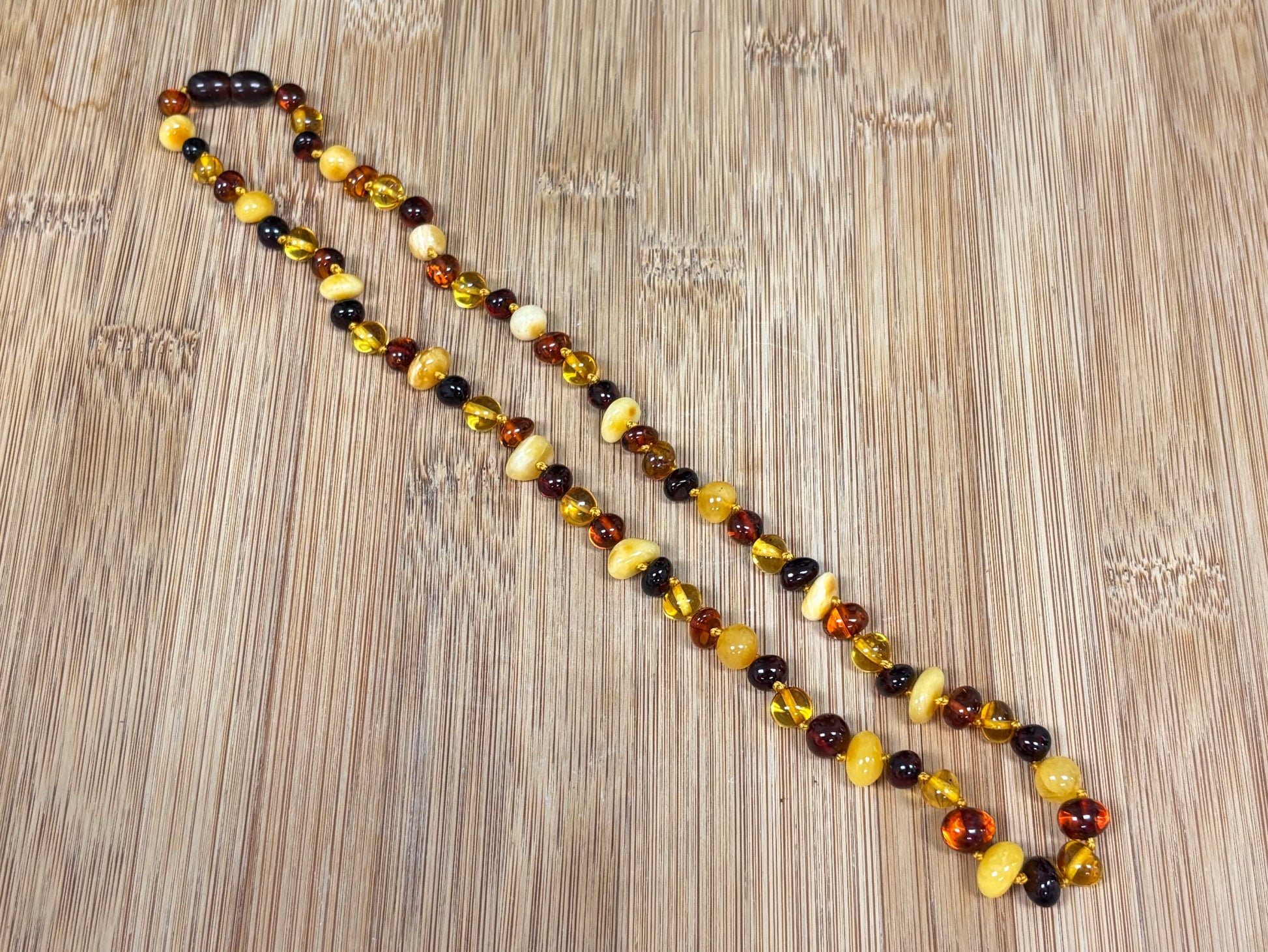 Amber Beads Necklace - Gem Avenue