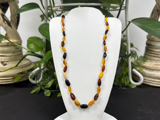 Amber Beads Necklace - Gem Avenue