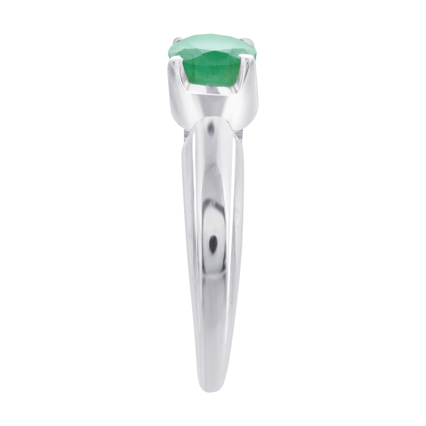925 Sterling Silver Emerald Ring - Gem Avenue