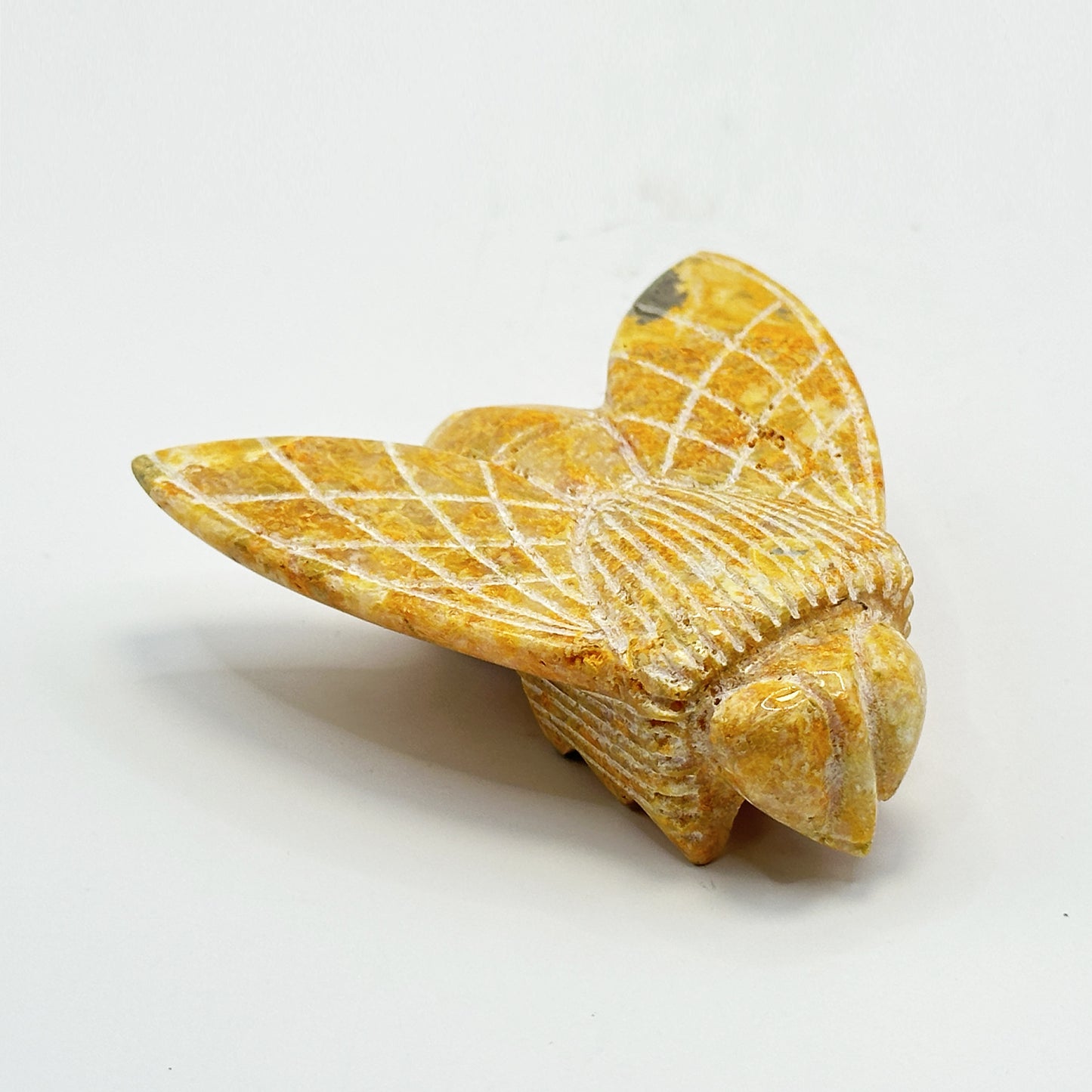 Bumble Bee Jasper Bee Totem Carving - Gem Avenue