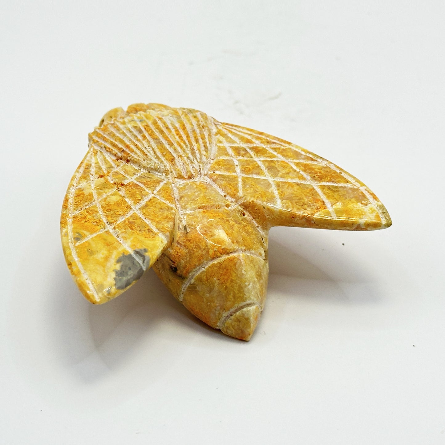 Bumble Bee Jasper Bee Totem Carving - Gem Avenue