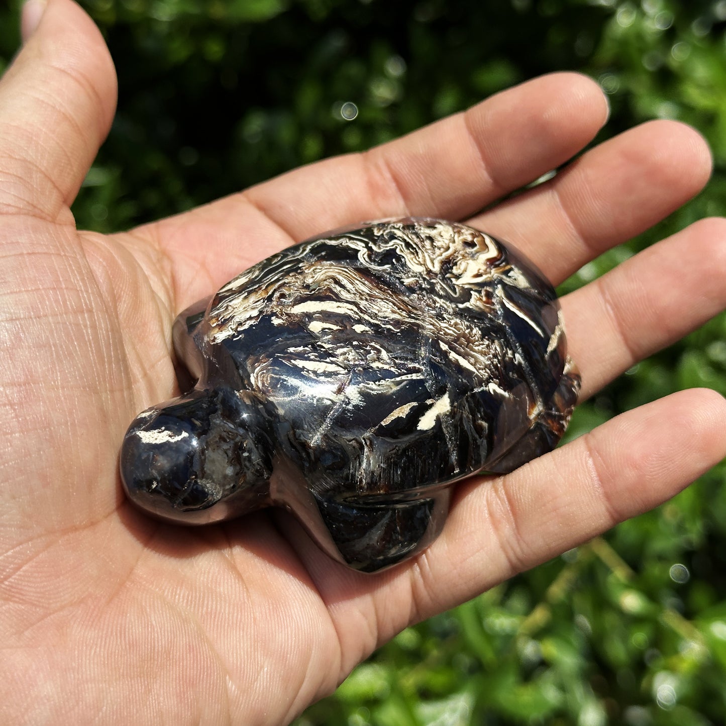 Amber Turtle Figurine - Gem Avenue