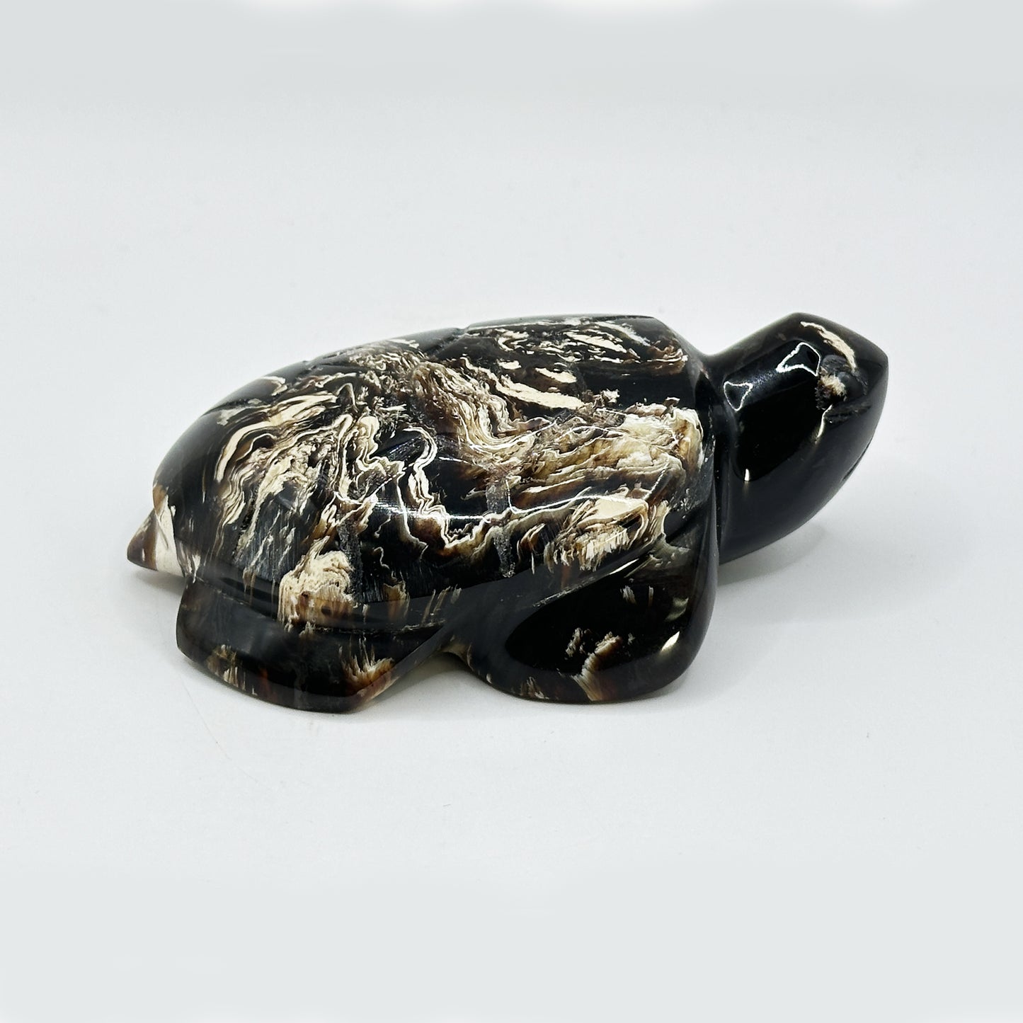 Amber Turtle Figurine - Gem Avenue