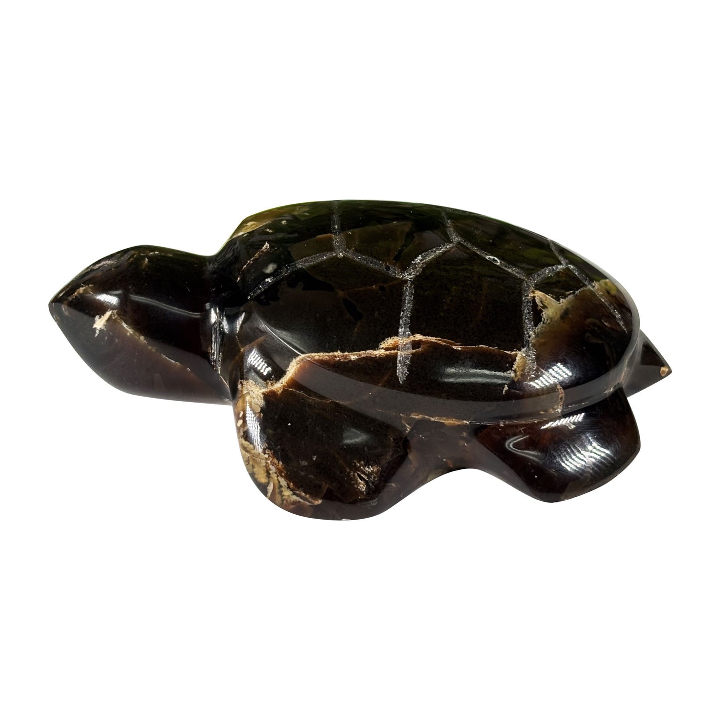 Amber Turtle Animal Figurine - Gem Avenue Retail