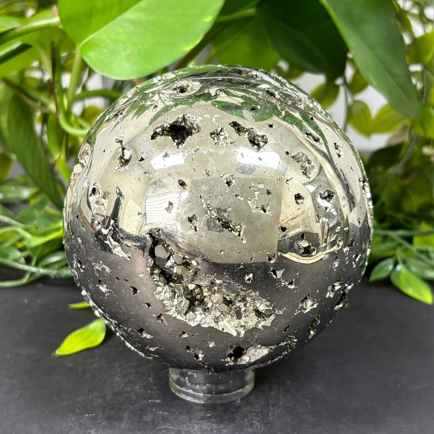 Pyrite Crystal Sphere - Gem Avenue