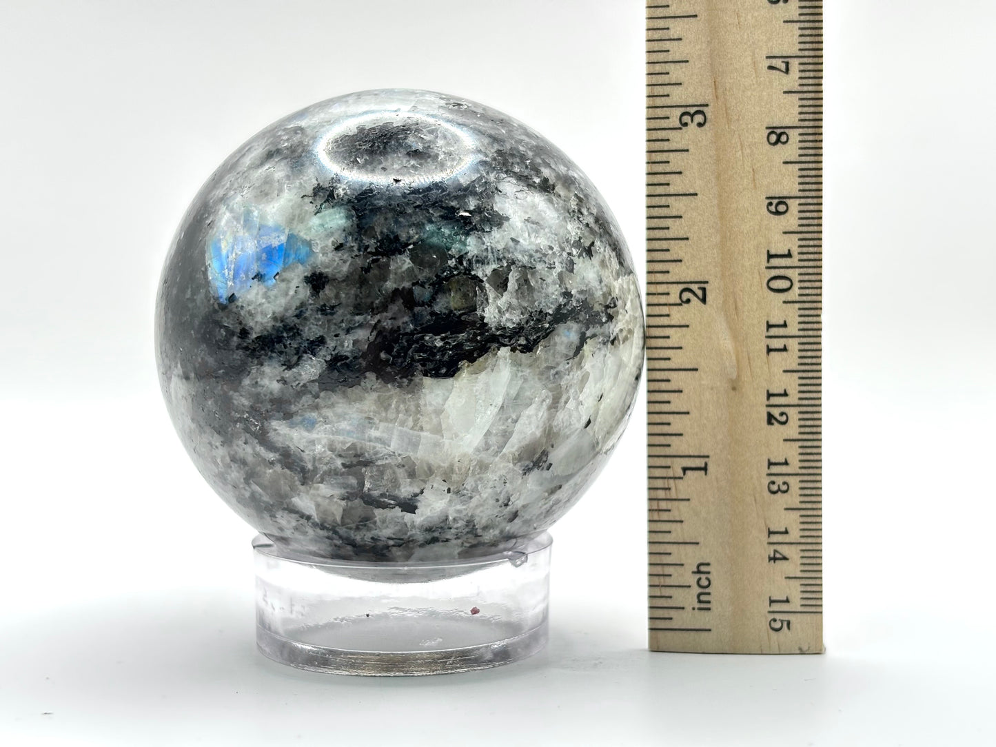Rainbow Moonstone Crystal Sphere - Gem Avenue Retail