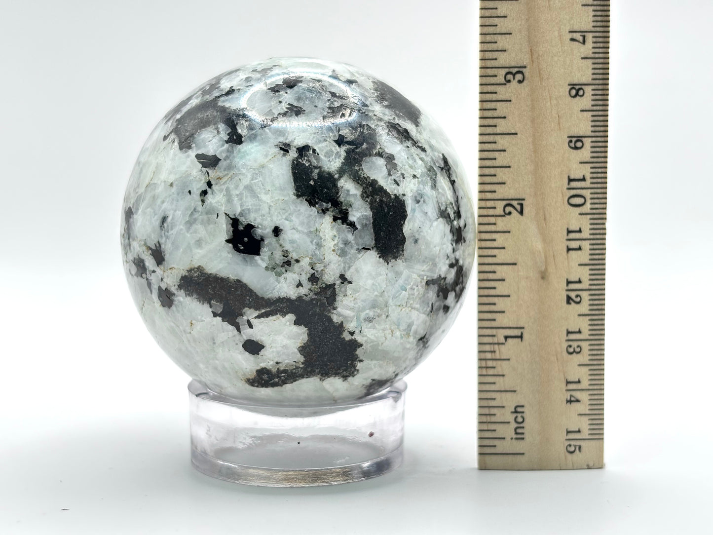 Rainbow Moonstone Crystal Sphere - Gem Avenue Retail