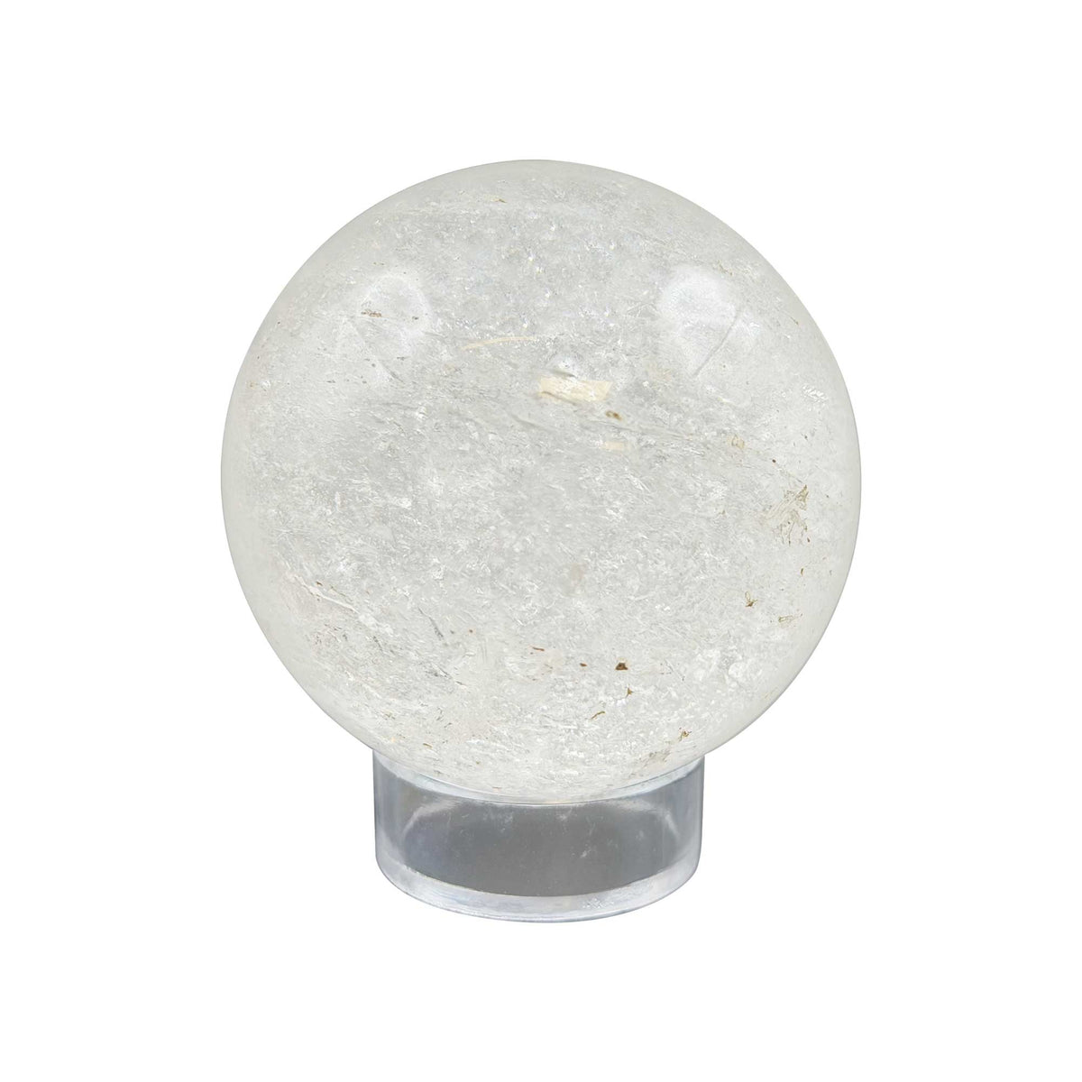 Natural Clear Quartz Crystal Sphere 2" - Gem Avenue Retail