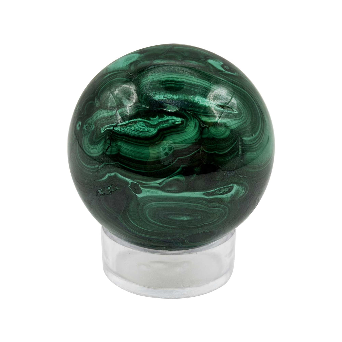 Malachite Gemstone Sphere - Gem Avenue Retail