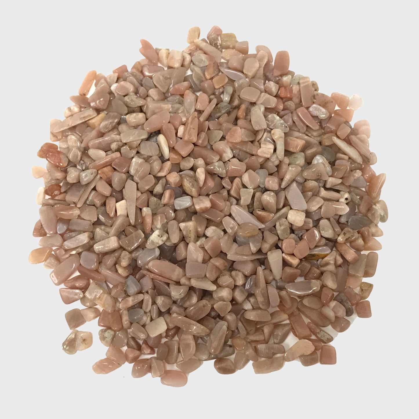 Natural Sunstone Tumbled Chips - Gem Avenue