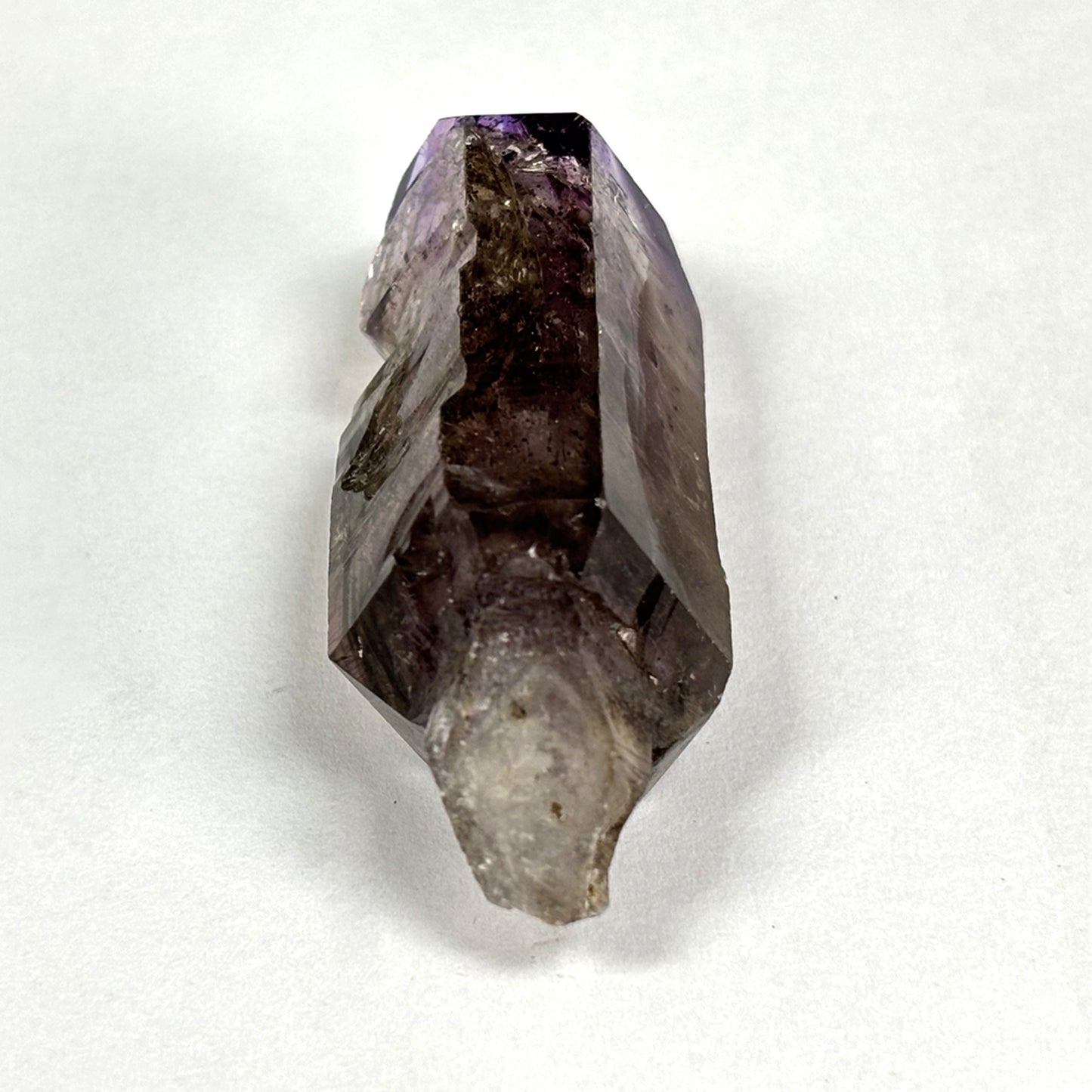 Amethyst Smoky Quartz Scepter Crystal Gemstone - Gem Avenue