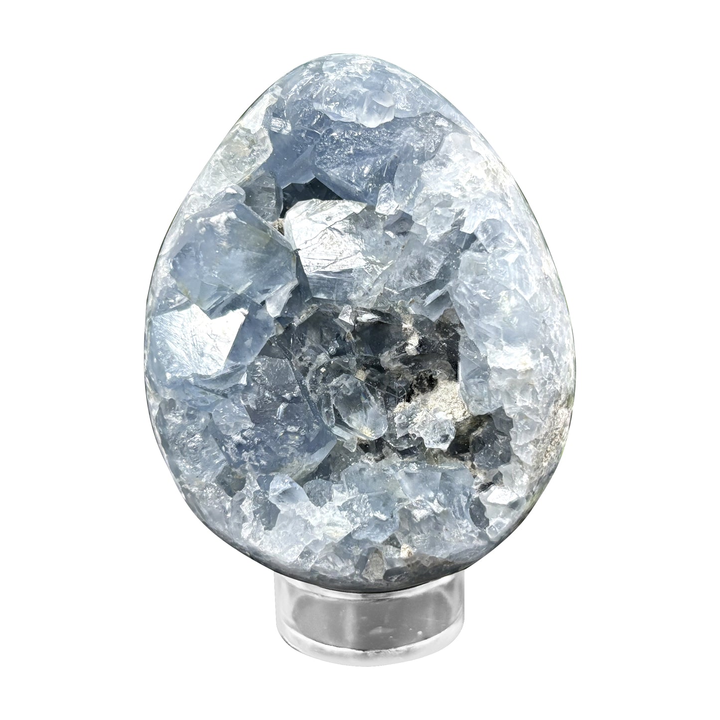 Celestite Crystal Geode - Gem Avenue