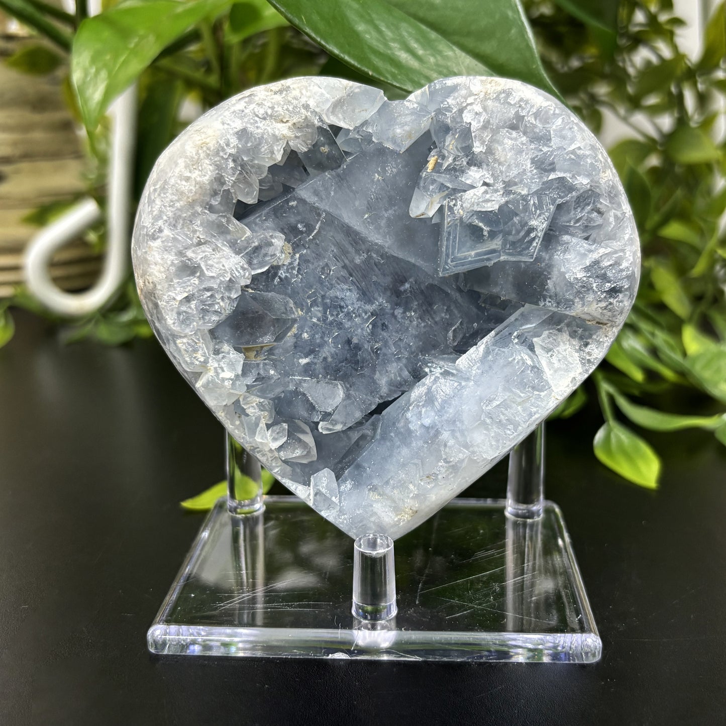 Celestite Crystal Gemstone Geode - Gem Avenue