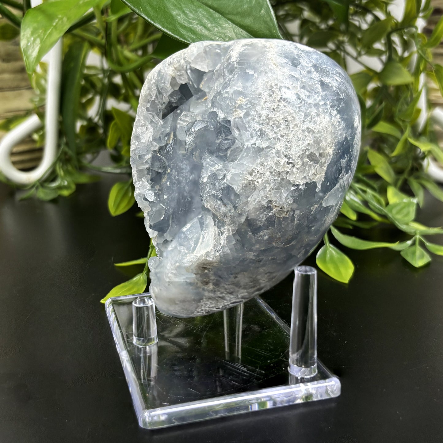 Celestite Crystal Gemstone Geode - Gem Avenue