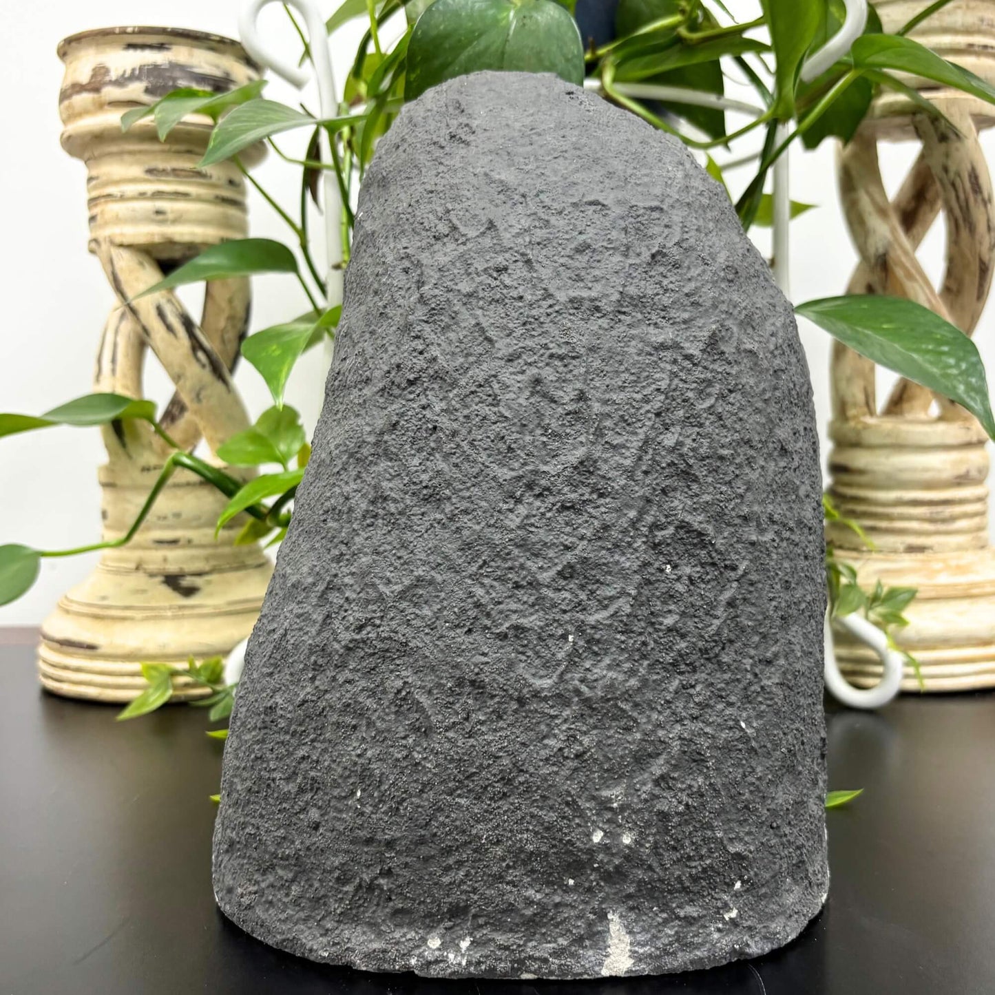 Natural Amethyst Geode with Calcite 11 Inches Rare Purple Crystal Cluster with Calcite Formations for Healing, Meditation, Energy Work & Home Decor Display - RGD790