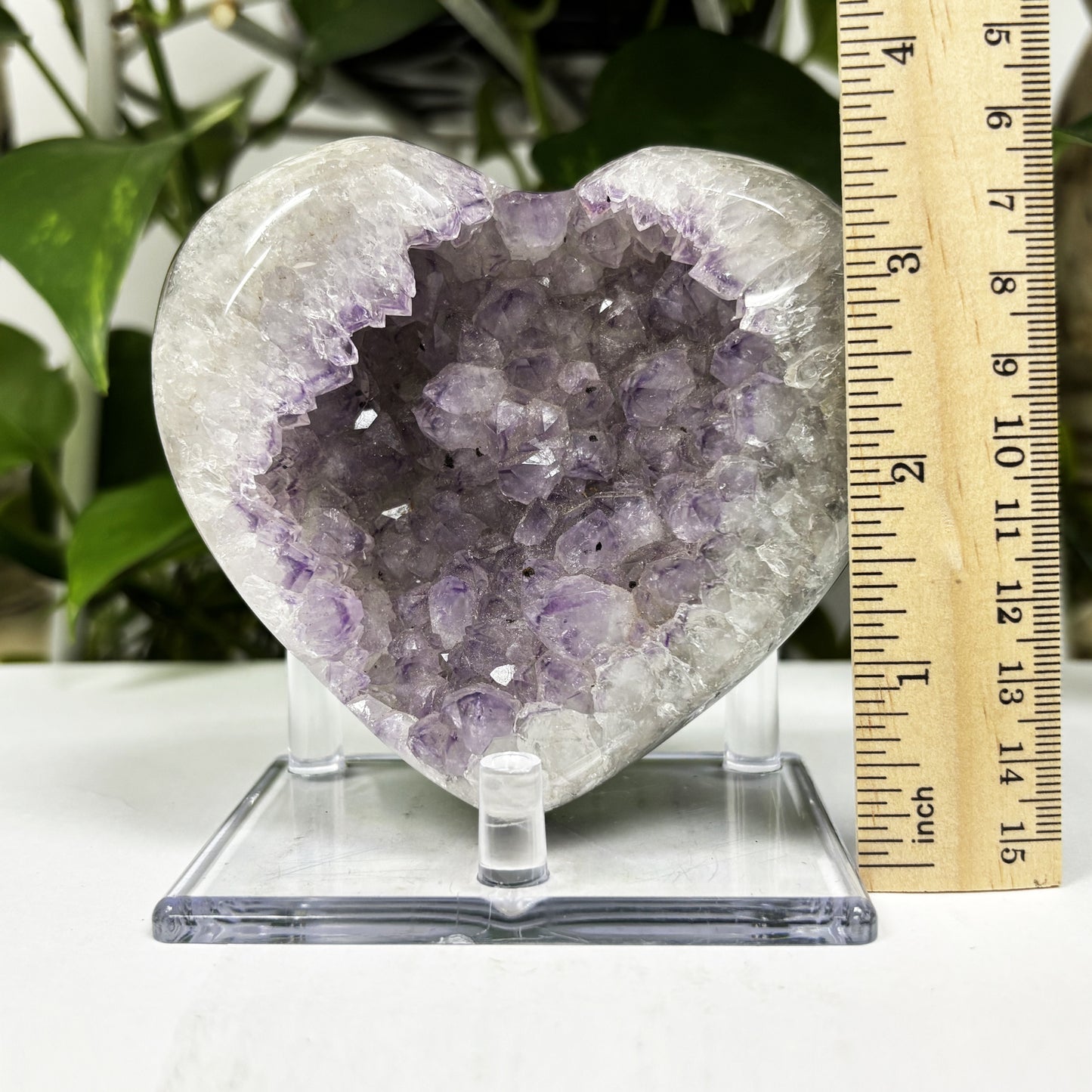 Natural Purple Amethyst Crystal Geode - Gem Avenue