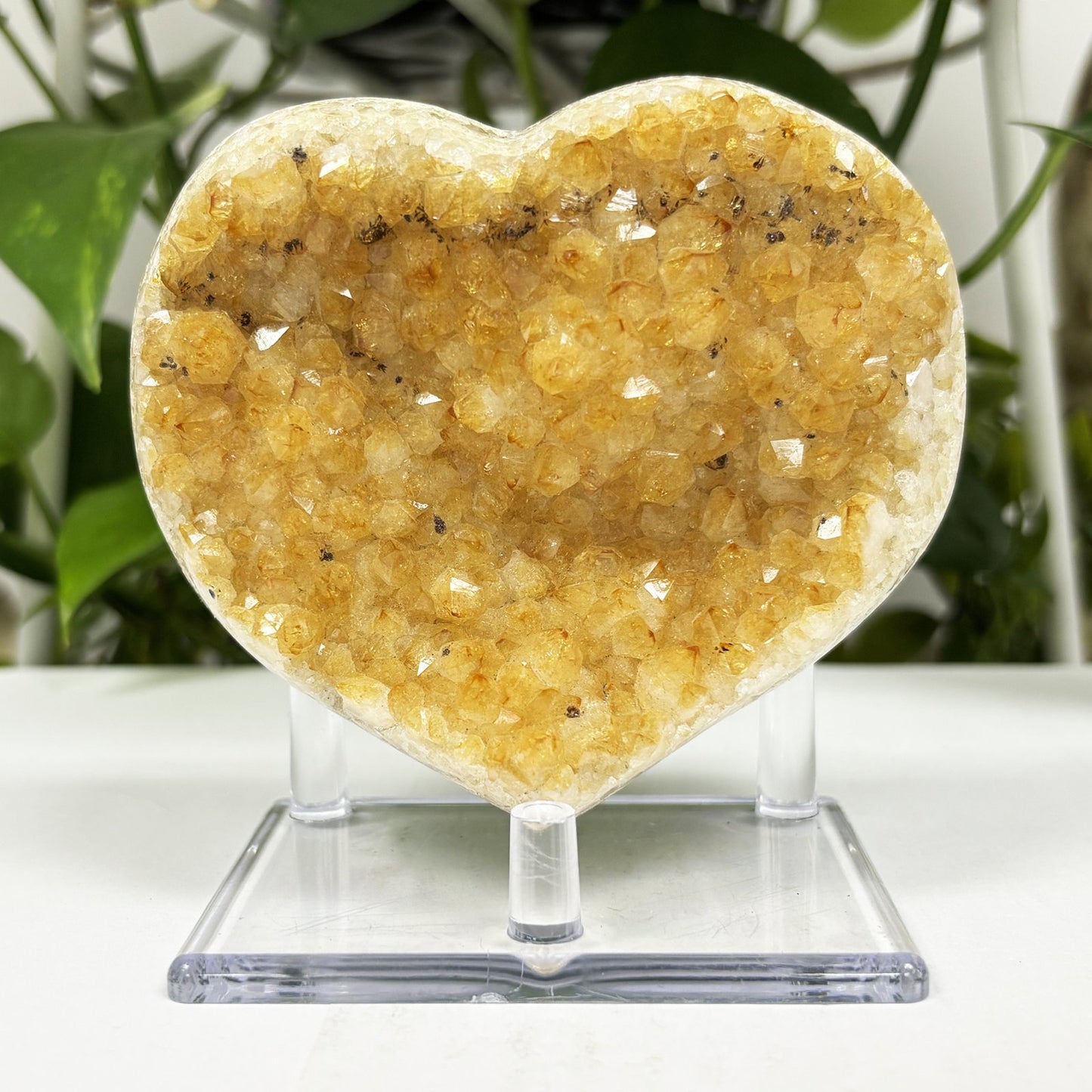 Natural Citrine Crystal Geode - Gem Avenue