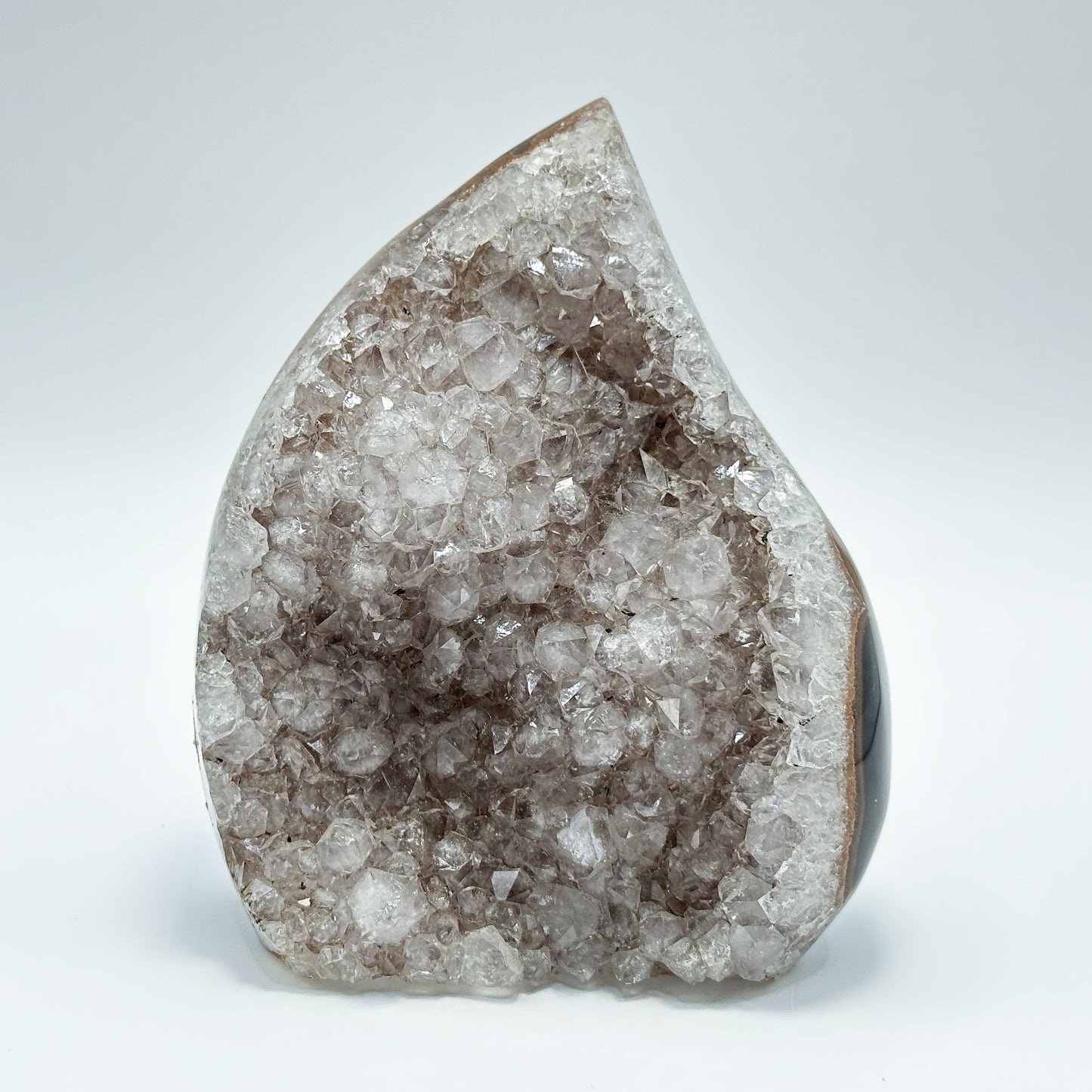 Natural Quartz Cut Base Geode - Gem Avenue