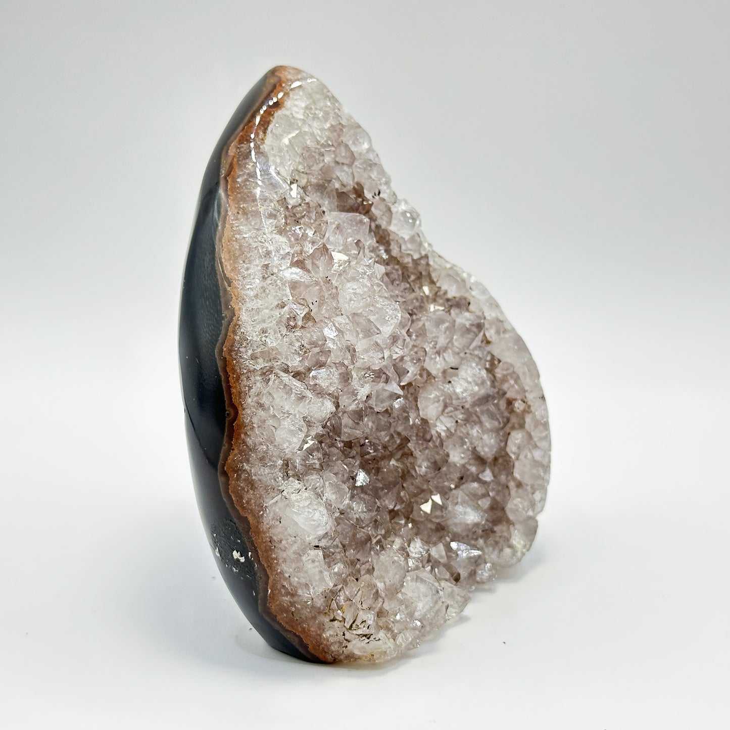 Natural Quartz Cut Base Geode - Gem Avenue