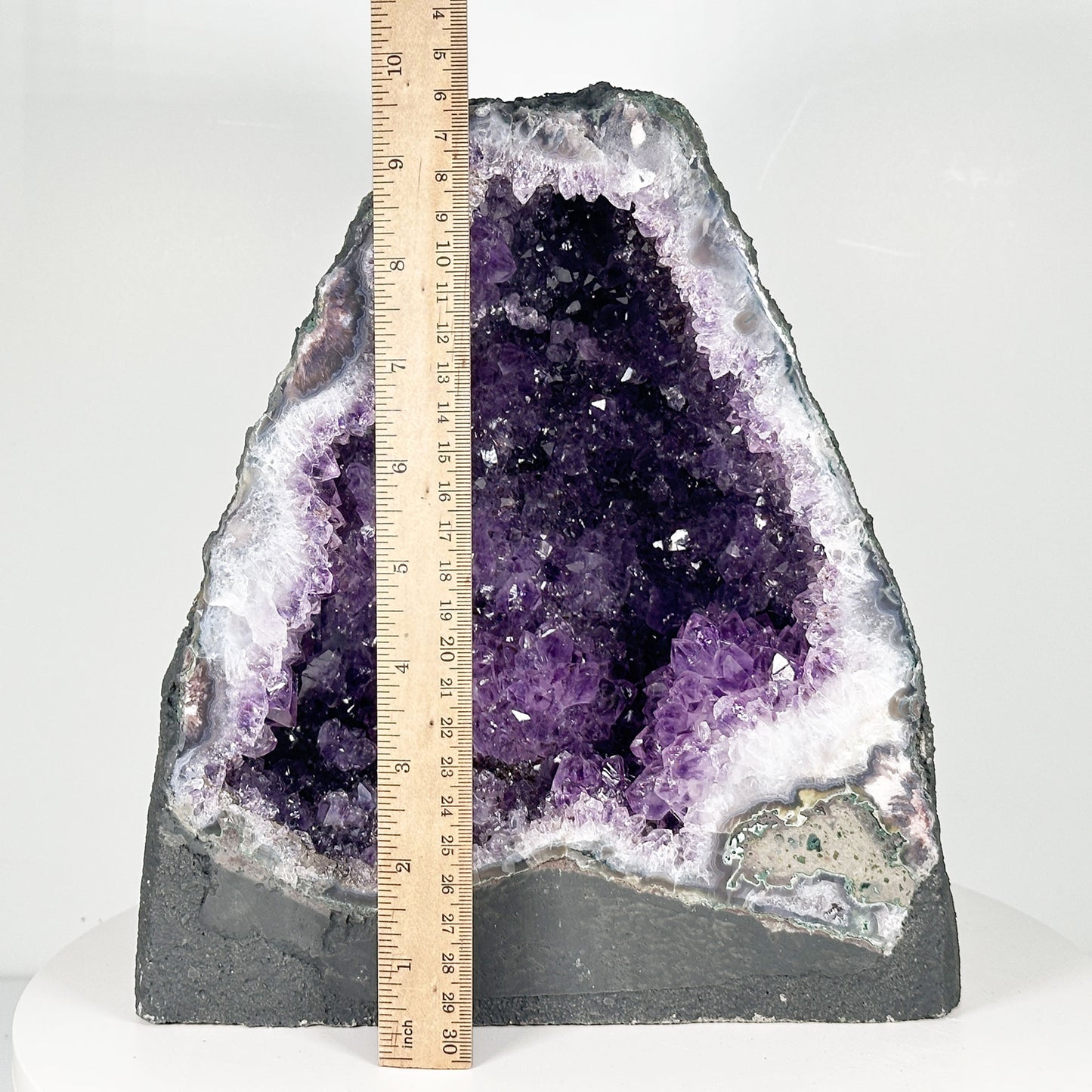 Natural Deep Purple Amethyst Cathedral Geode - Gem Avenue
