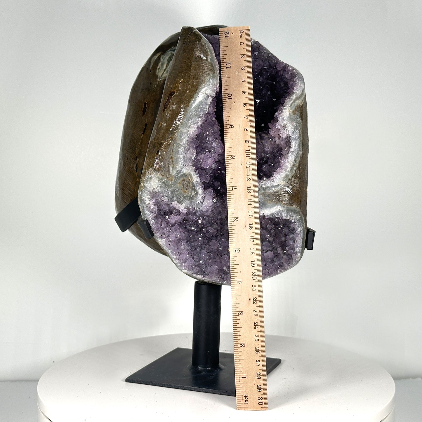 Natural Purple Amethyst Cathedral Geode - Gem Avenue