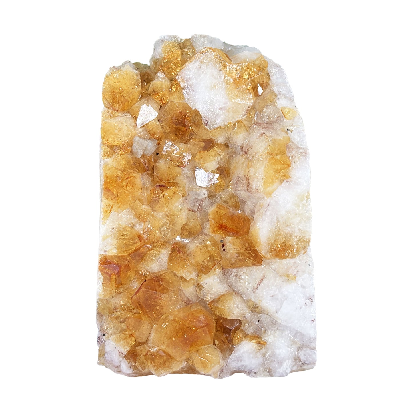Natural Citrine Crystal Geode - Gem Avenue Retail