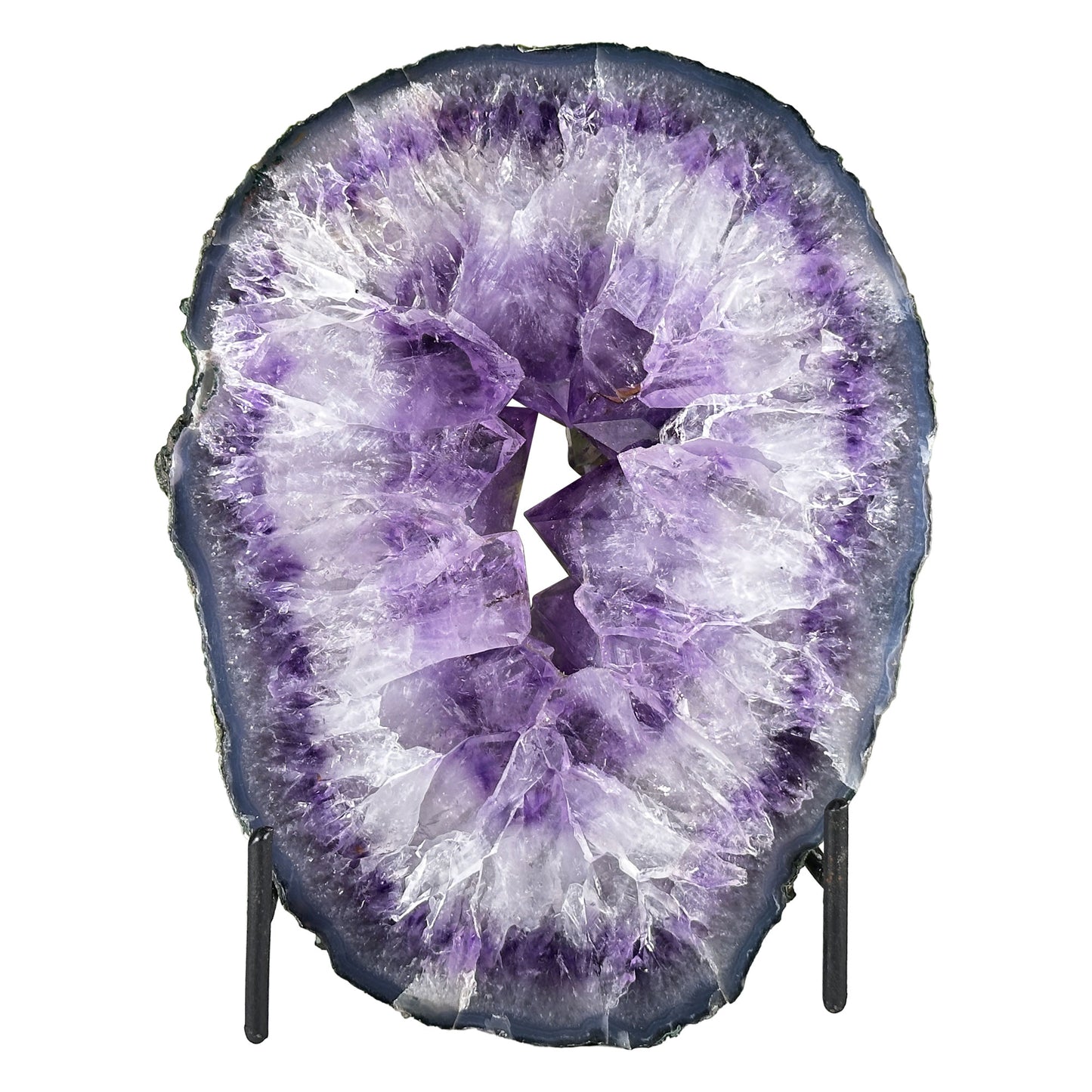Amethyst Crystal Geode - Gem Avenue Retail