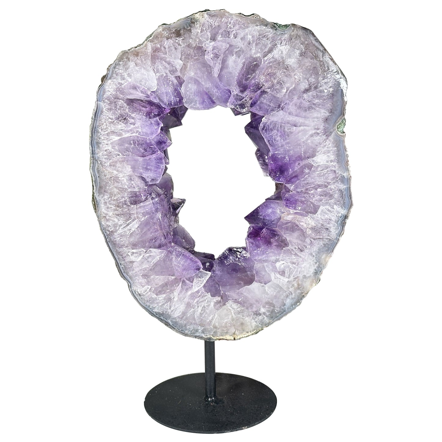 Amethyst Crystal Geode - Gem Avenue Retail