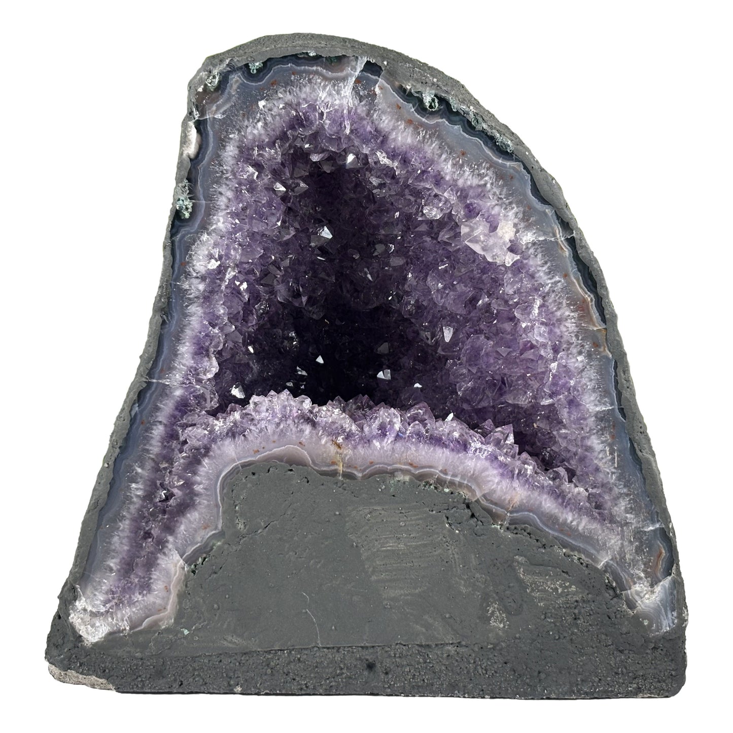 Natural Crystal Amethyst Geode - Gem Avenue Retail