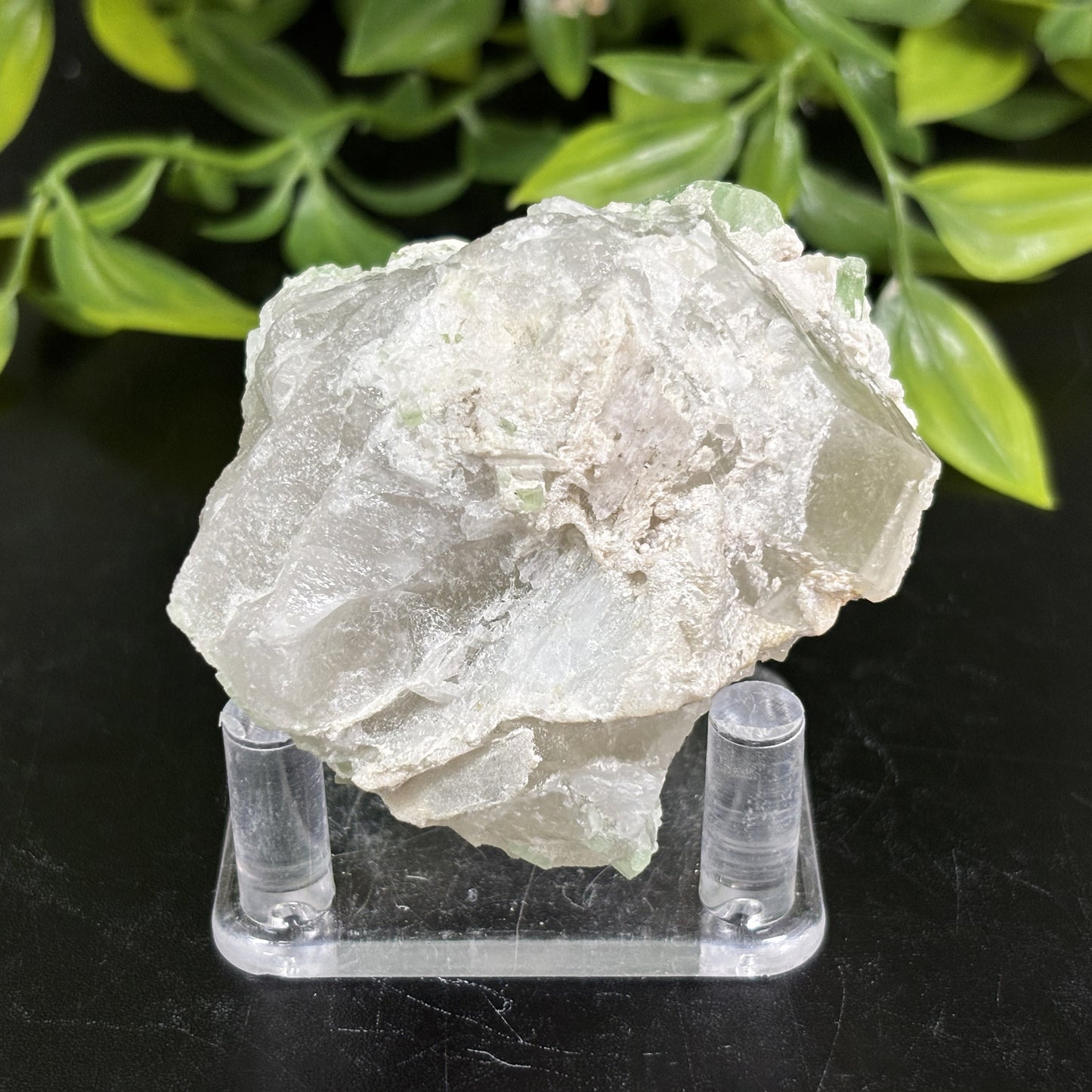 Natural Green Tourmaline Crystal Mineral Specimen Powerful Healing Stone for Heart, Meditation & Collectors Display - RMI736