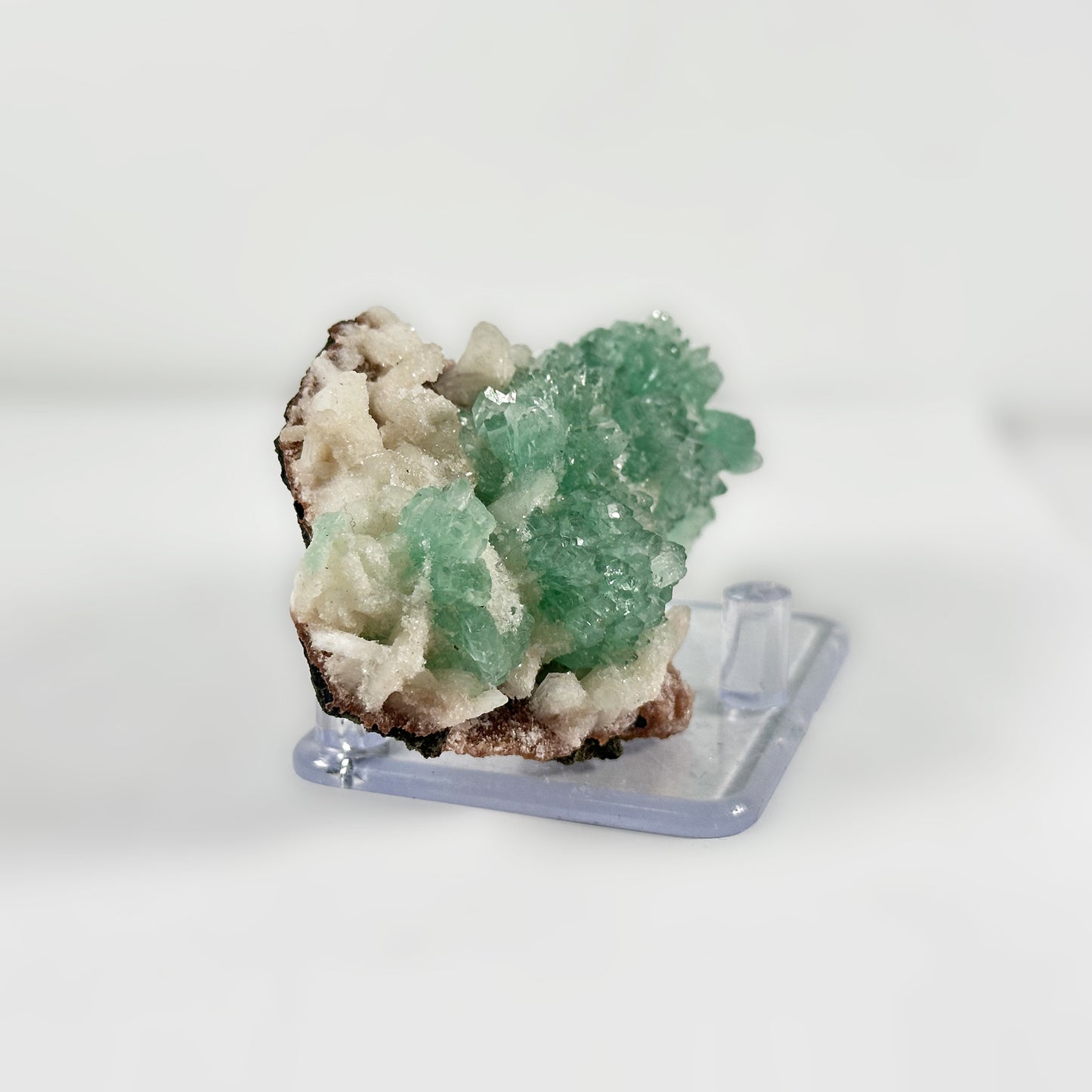 Green Apophyllite Crystal Mineral Specimen - Gem Avenue