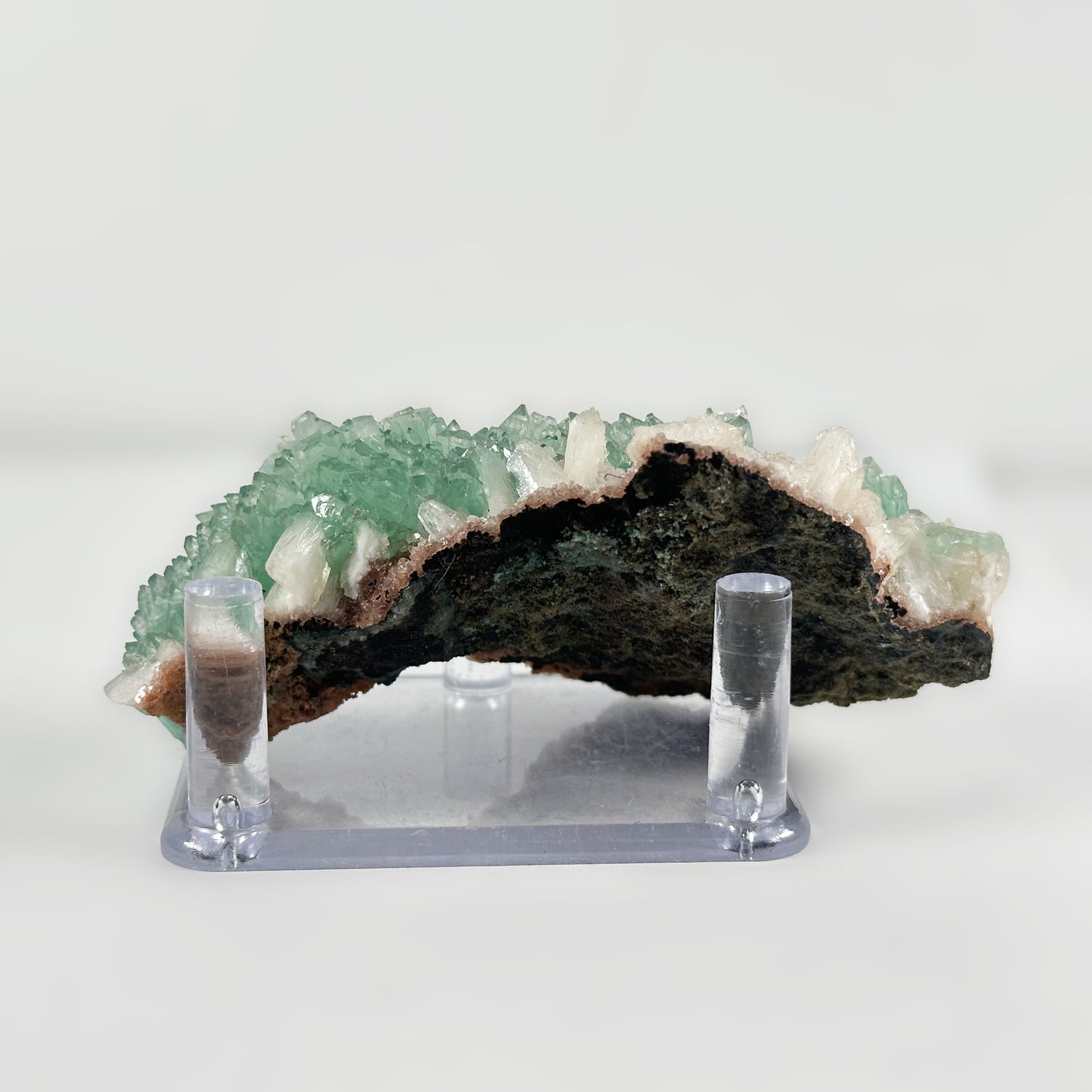 Green Apophyllite Crystal Mineral Specimen - Gem Avenue