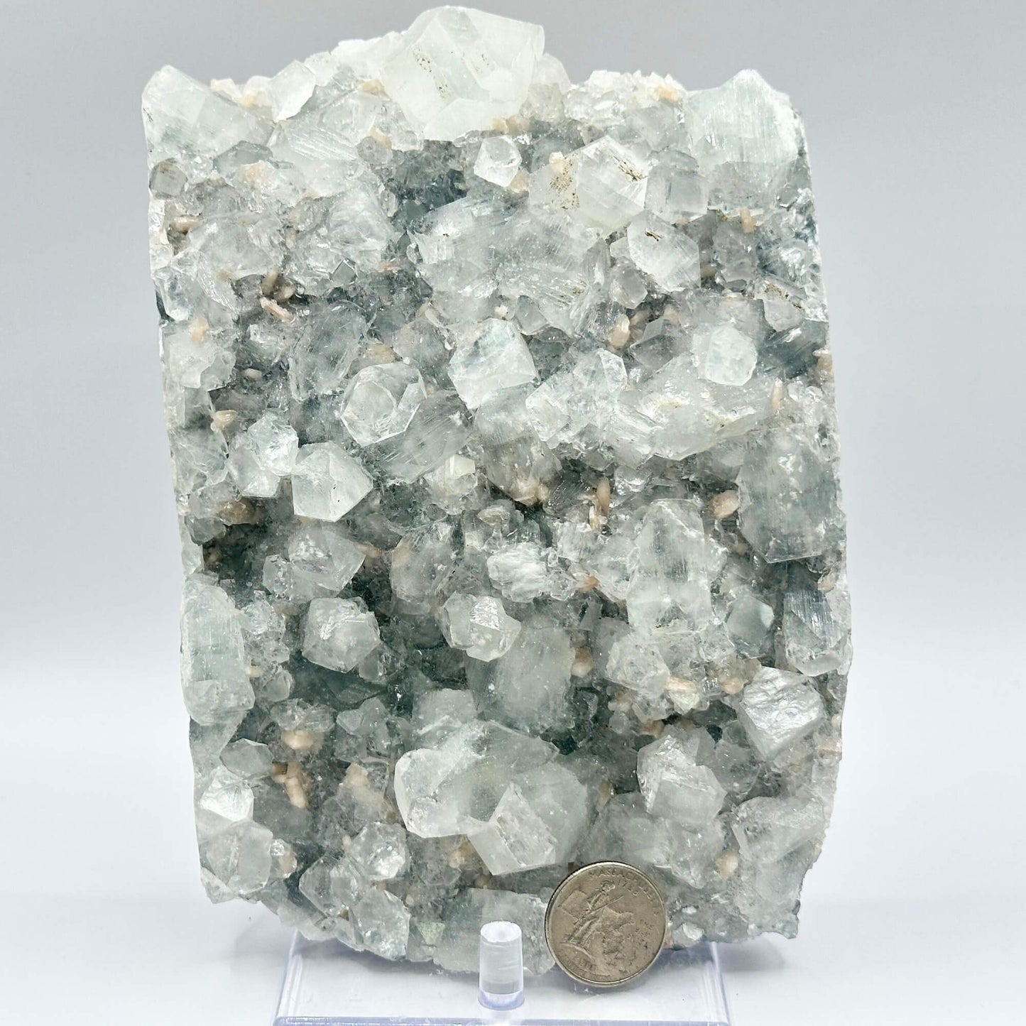Natural Apophyllite with Stilbite Mineral Specimens - RMI749