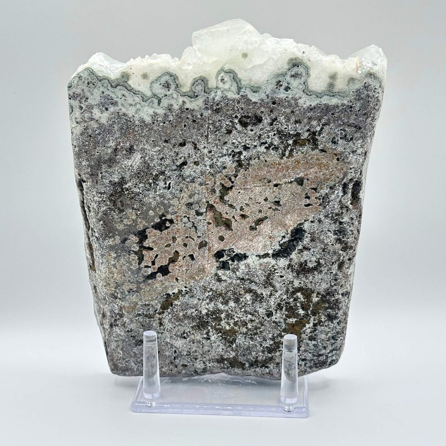 Natural Apophyllite with Stilbite Mineral Specimens - RMI749
