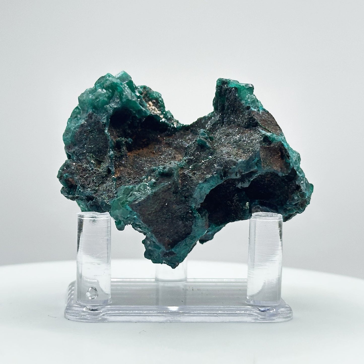 Natural Green Dioptase Crystal Mineral Specimen - Gem Avenue